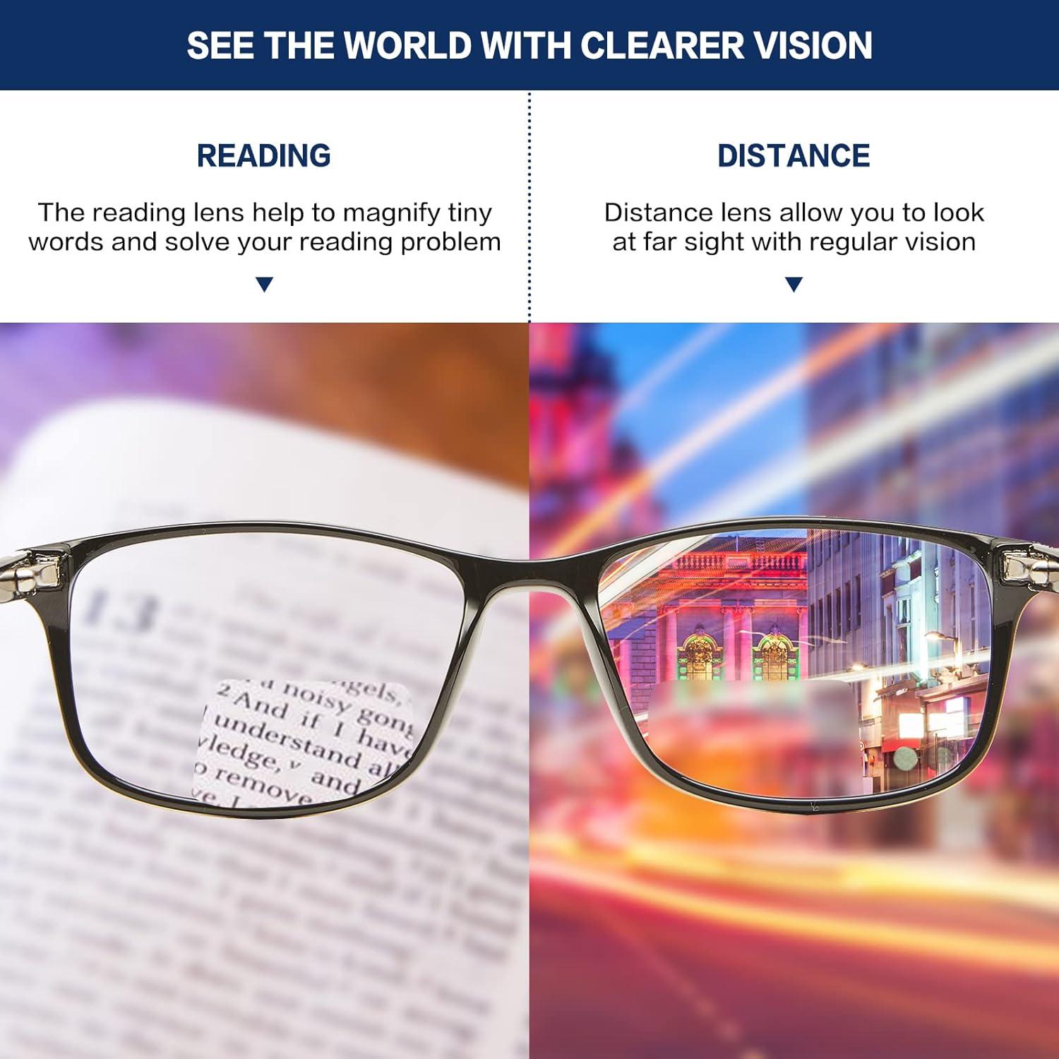 Gafas de lectura bifocales Kafirlo con bloqueo luz azul 1.75D