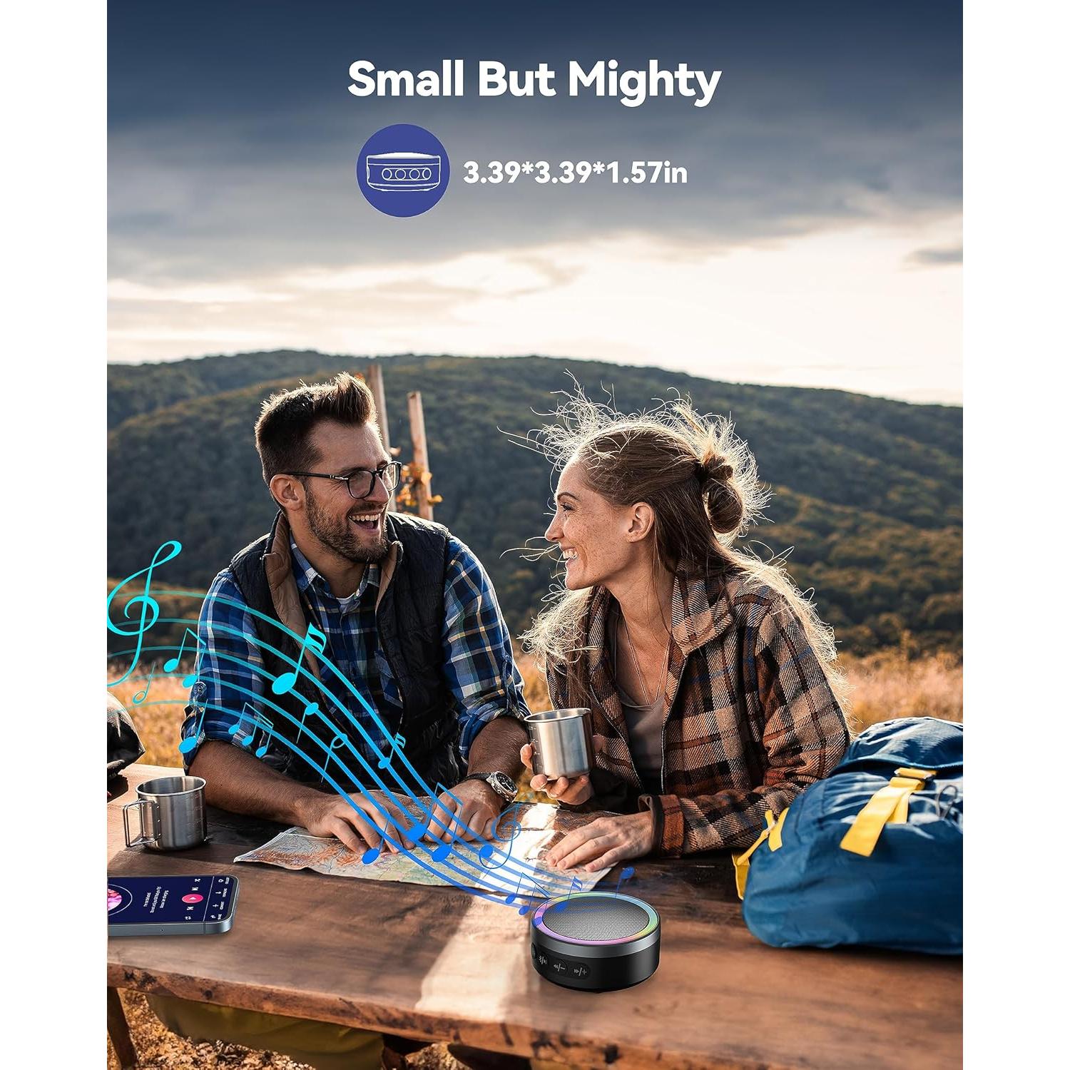 Timbre Inalámbrico TECKNET con Altavoz Bluetooth 1000mAh