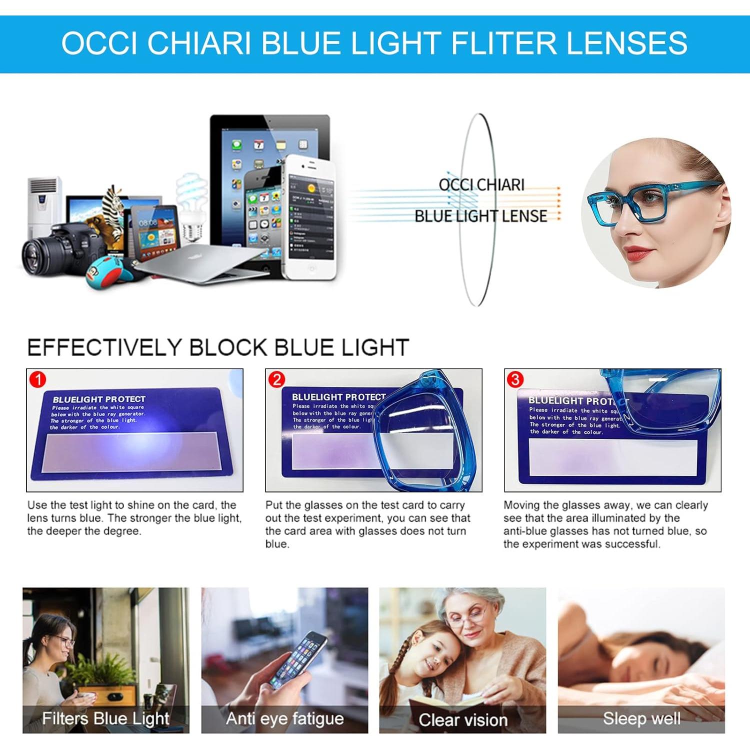 Gafas de Lectura Bifocales OCCI CHIARI 2.0 con Bloqueo Luz Azul