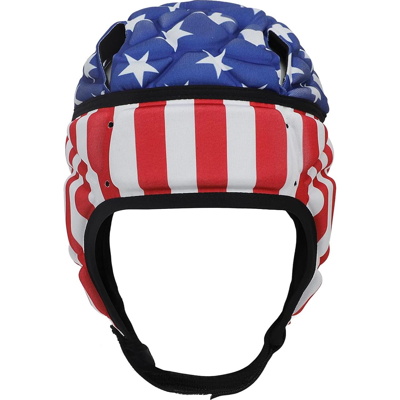 Casco de Rugby NICEYST FIT-EQT-121-124-XQ Bandera Americana