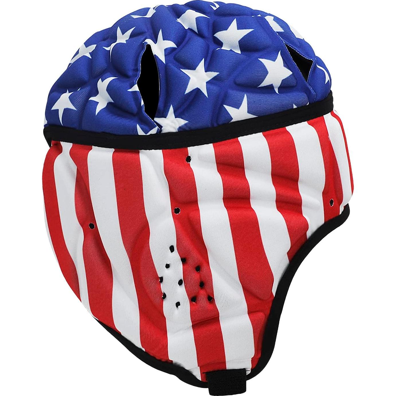 Casco de Rugby NICEYST FIT-EQT-121-124-XQ Bandera Americana
