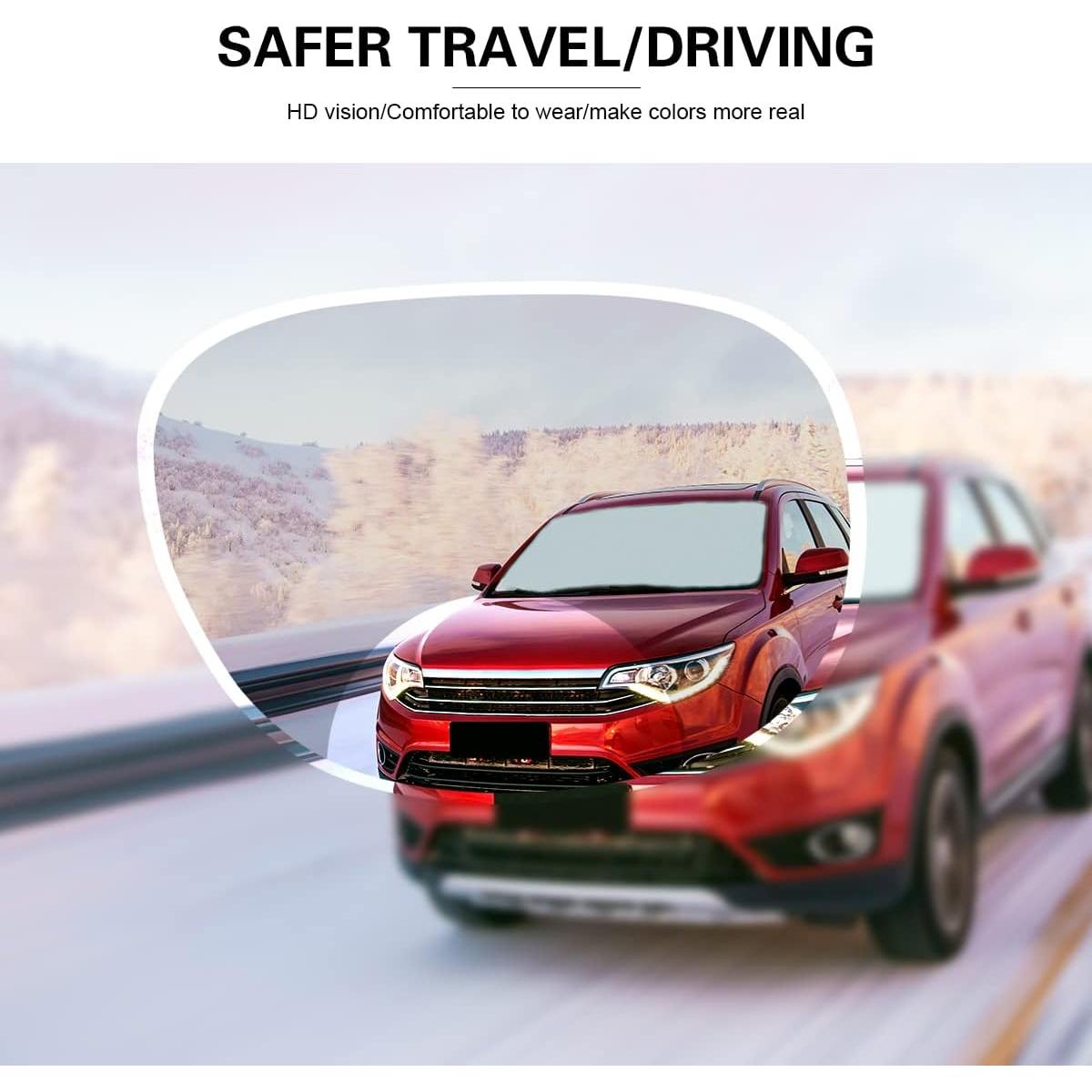 Gafas de Sol Bifocales PEEPAI Sin Montura UV400 Ligeras