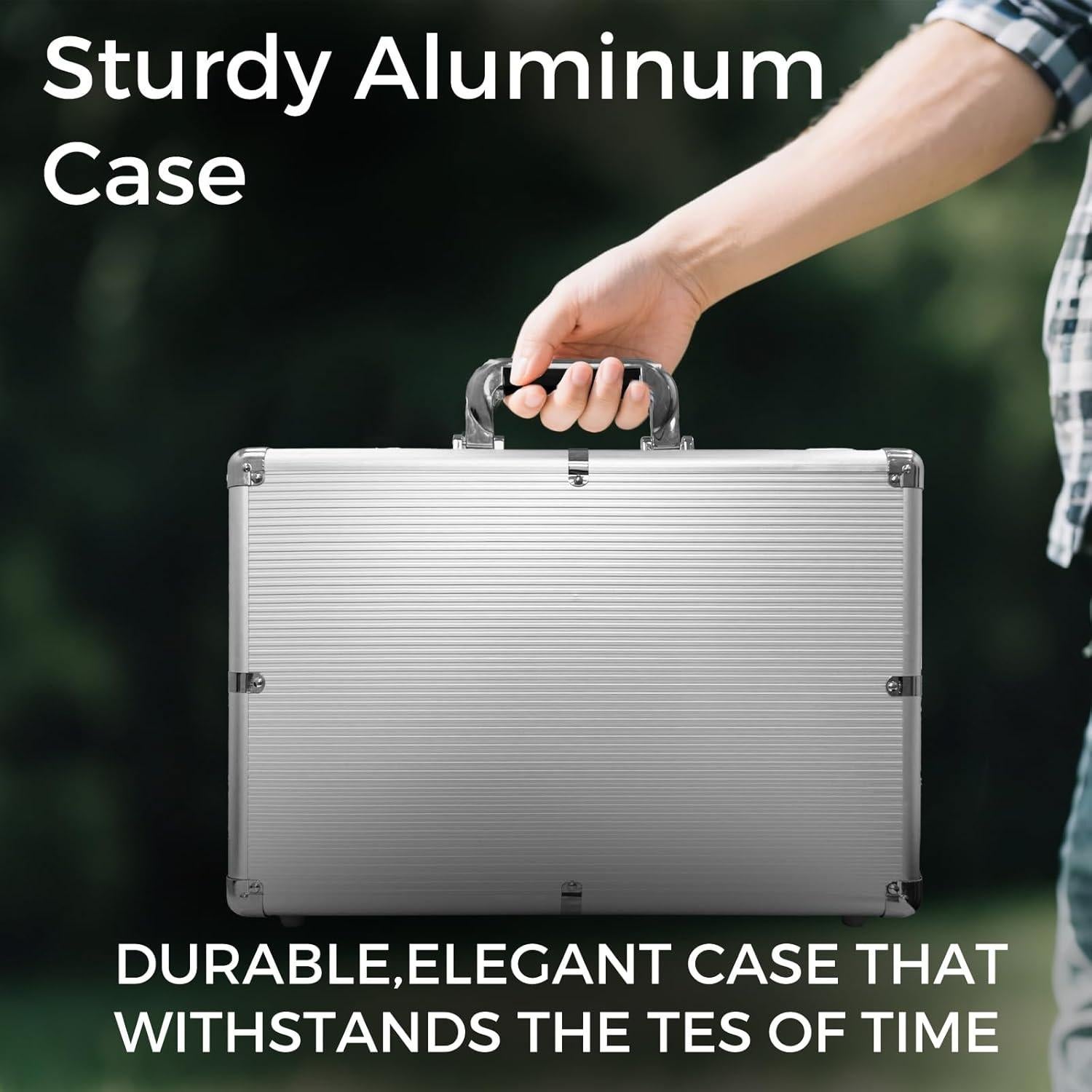 Juego de Póker de Arcilla LOYCHIP - 1000 Fichas y Estuche