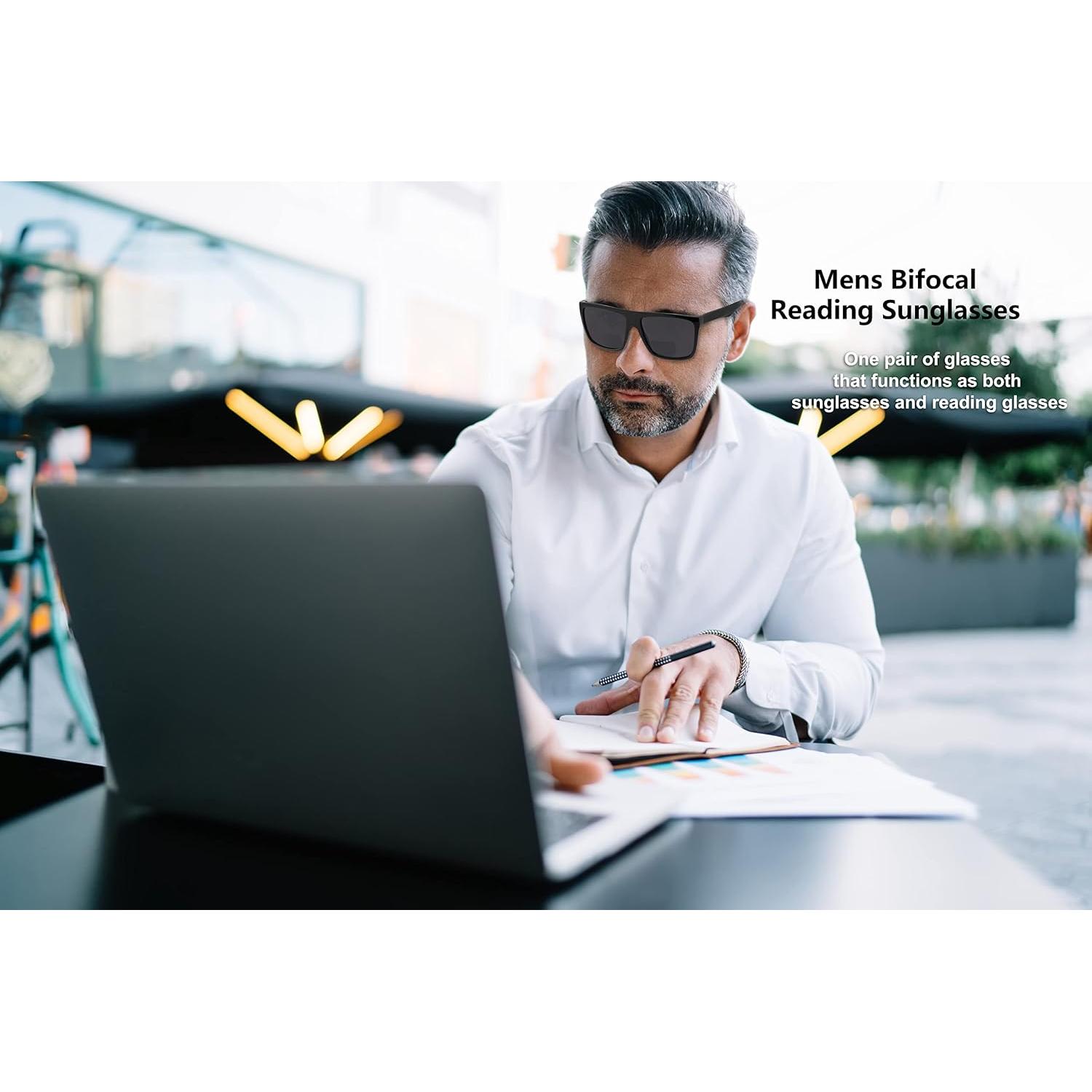 Gafas de Sol Bifocales Yogo Vision +2.5 UV400 Unisex