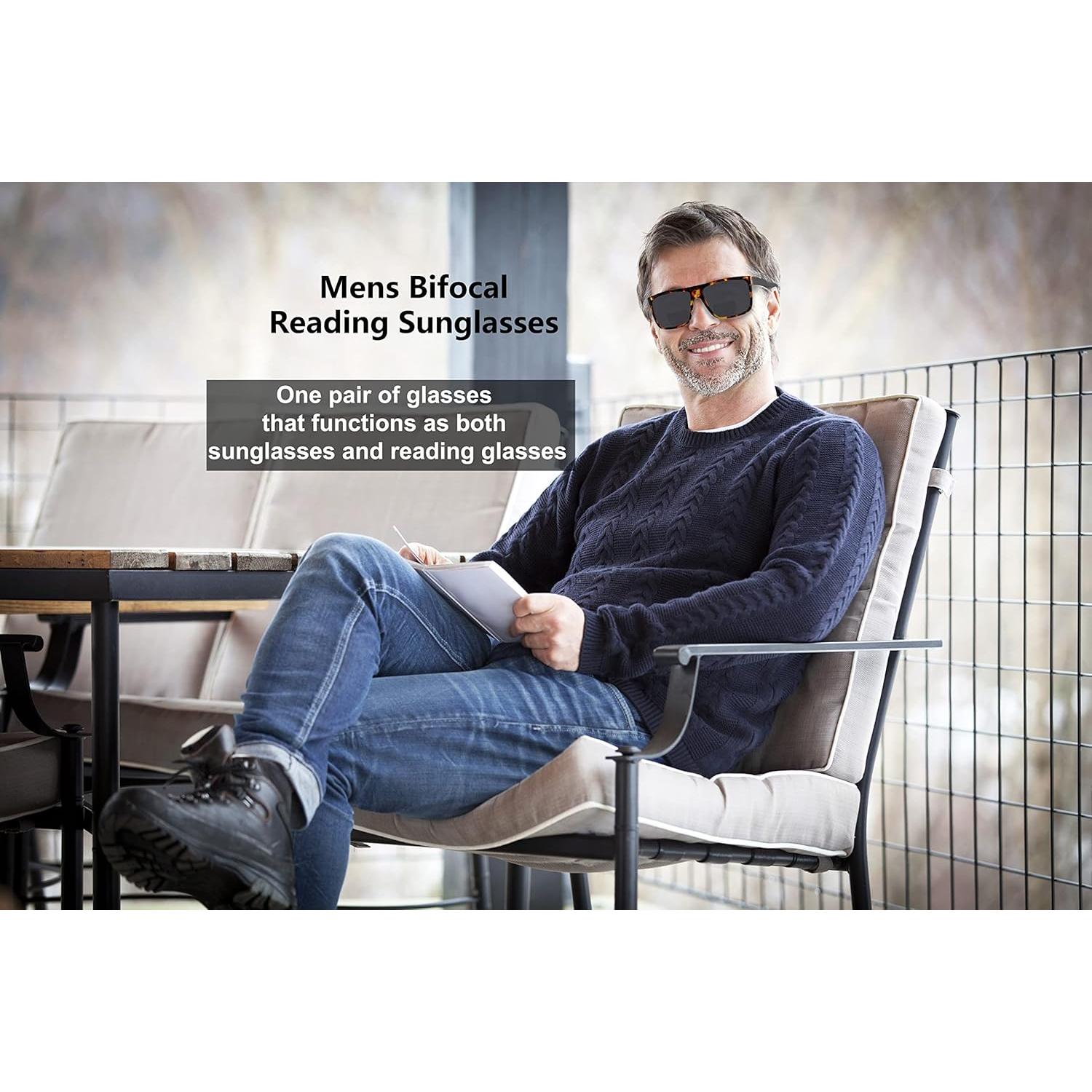 Gafas de Sol Bifocales Yogo Vision +2.5 UV400 Unisex