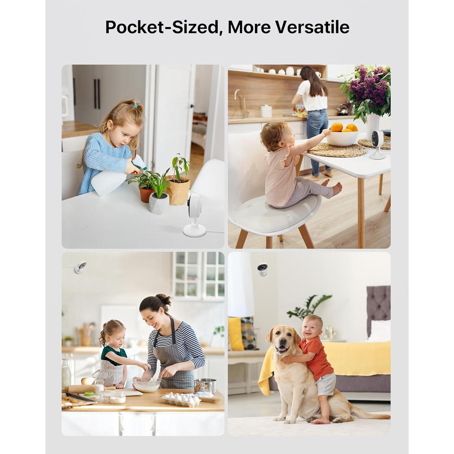 Cámara de Seguridad ZOSI C688 WiFi 1080P con Audio y Noche