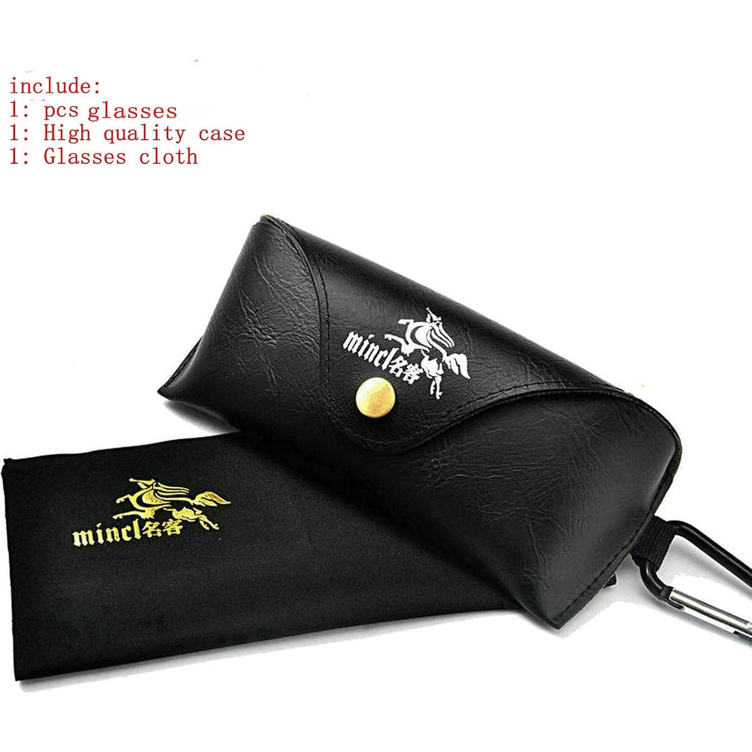 Gafas de lectura bifocales Mincl estilo gato 1.25x anti-fatiga