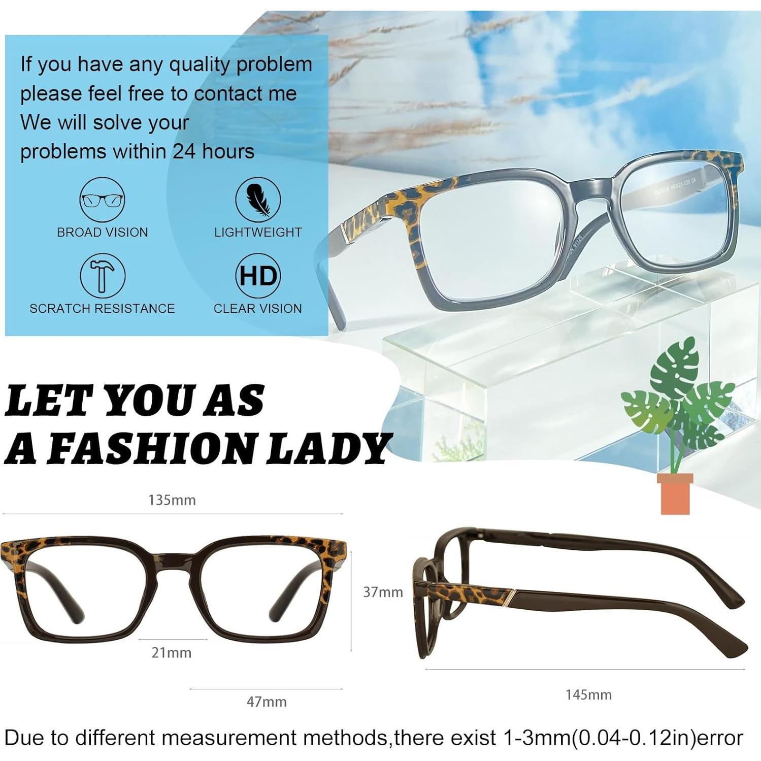 Gafas de Lectura OCCI CHIARI 3.5x Elegantes para Mujeres