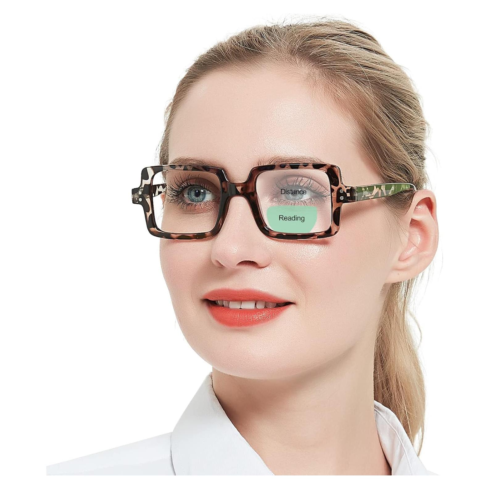 Gafas Bifocales OCCI CHIARI con Luz Azul 1.0x para Mujeres