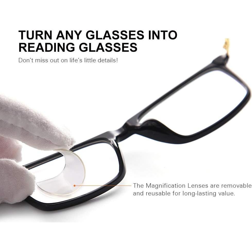 Lentes Bifocales Adhesivos Stick-On 2.0x para Gafas