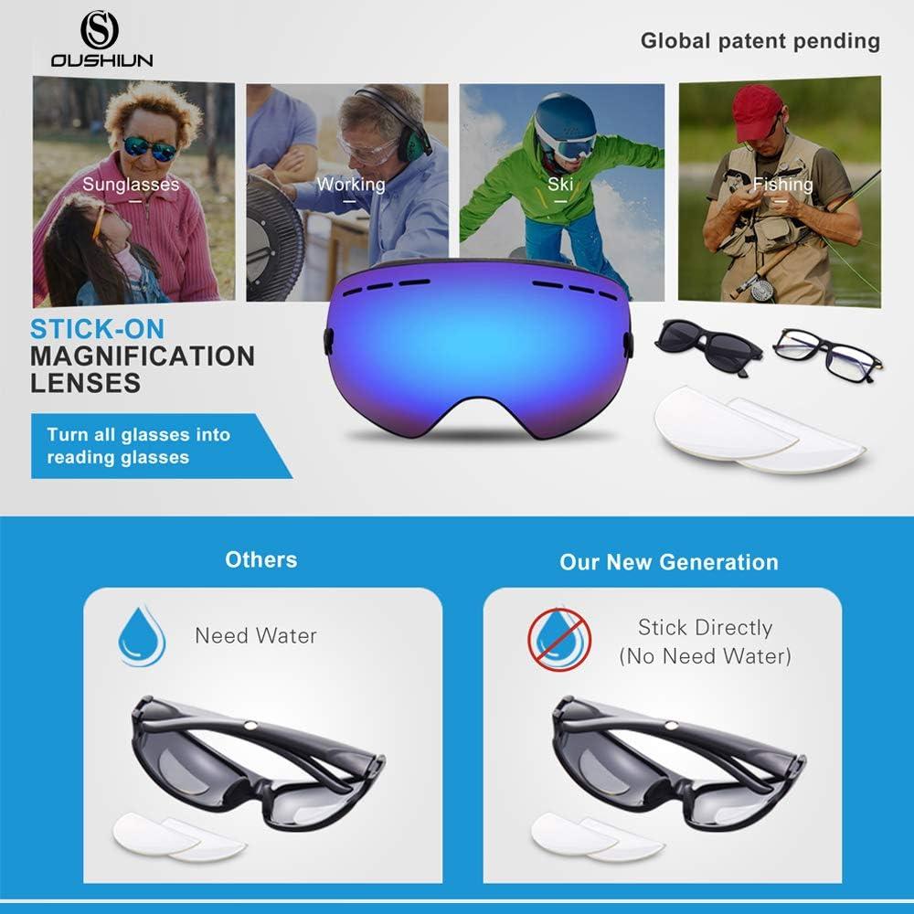 Lentes Bifocales Adhesivos Stick-On 2.0x para Gafas