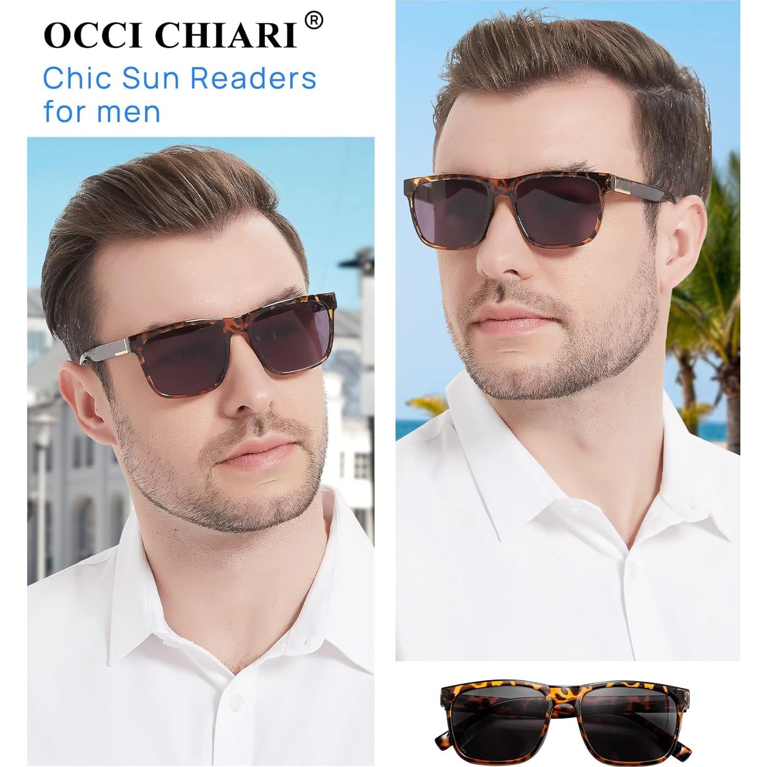 Gafas de Sol de Lectura OCCI CHIARI Marrón 2.0x UV400
