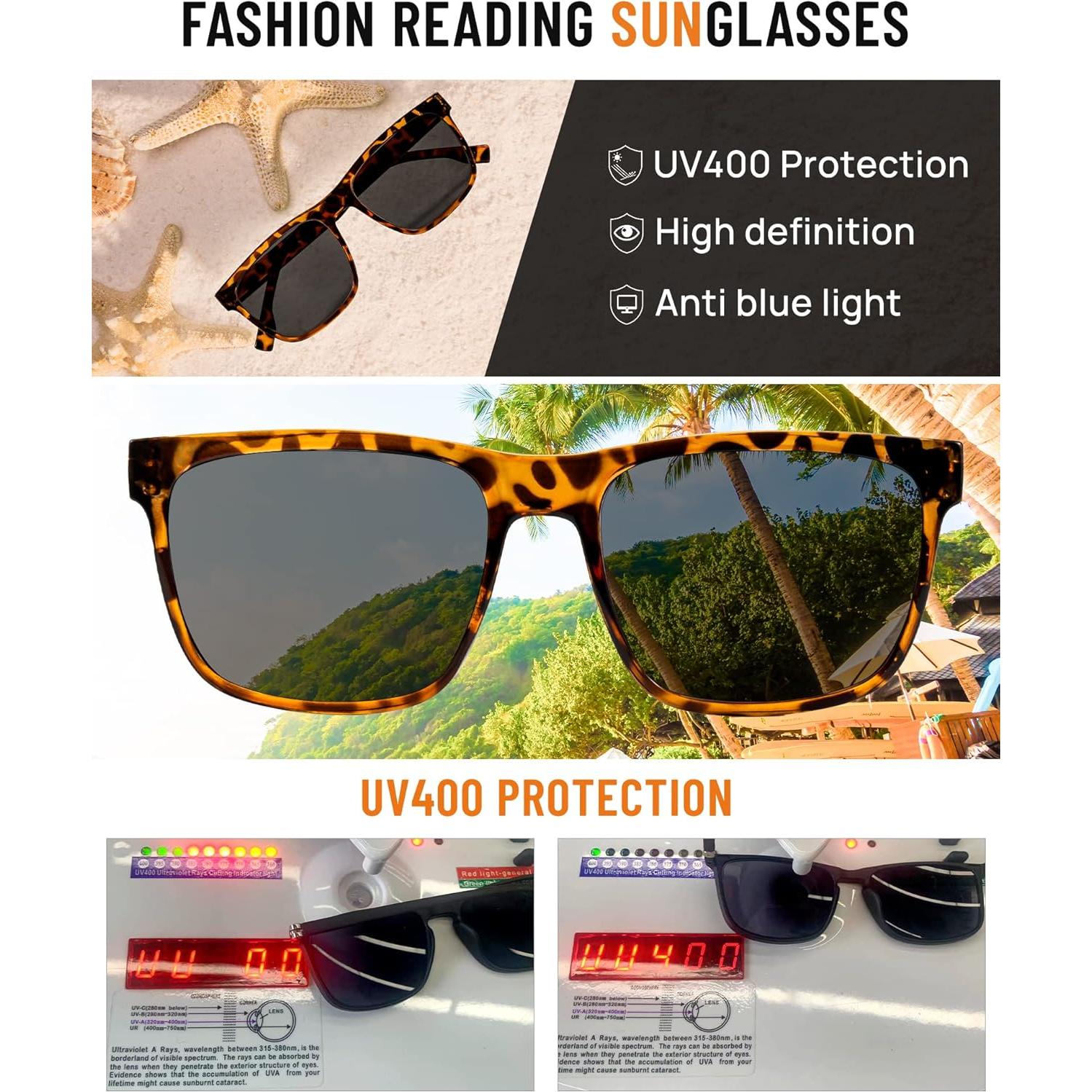 Gafas de Sol de Lectura OCCI CHIARI Marrón 2.0x UV400