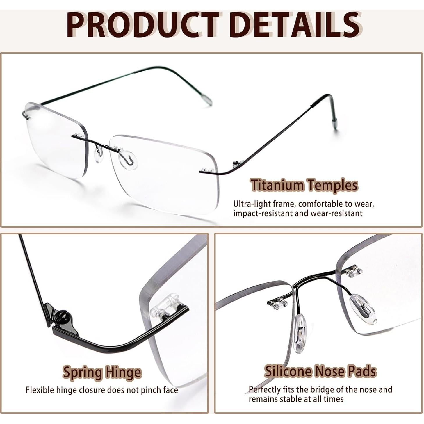 Gafas de lectura bifocales progresivas Myfeasy UV400