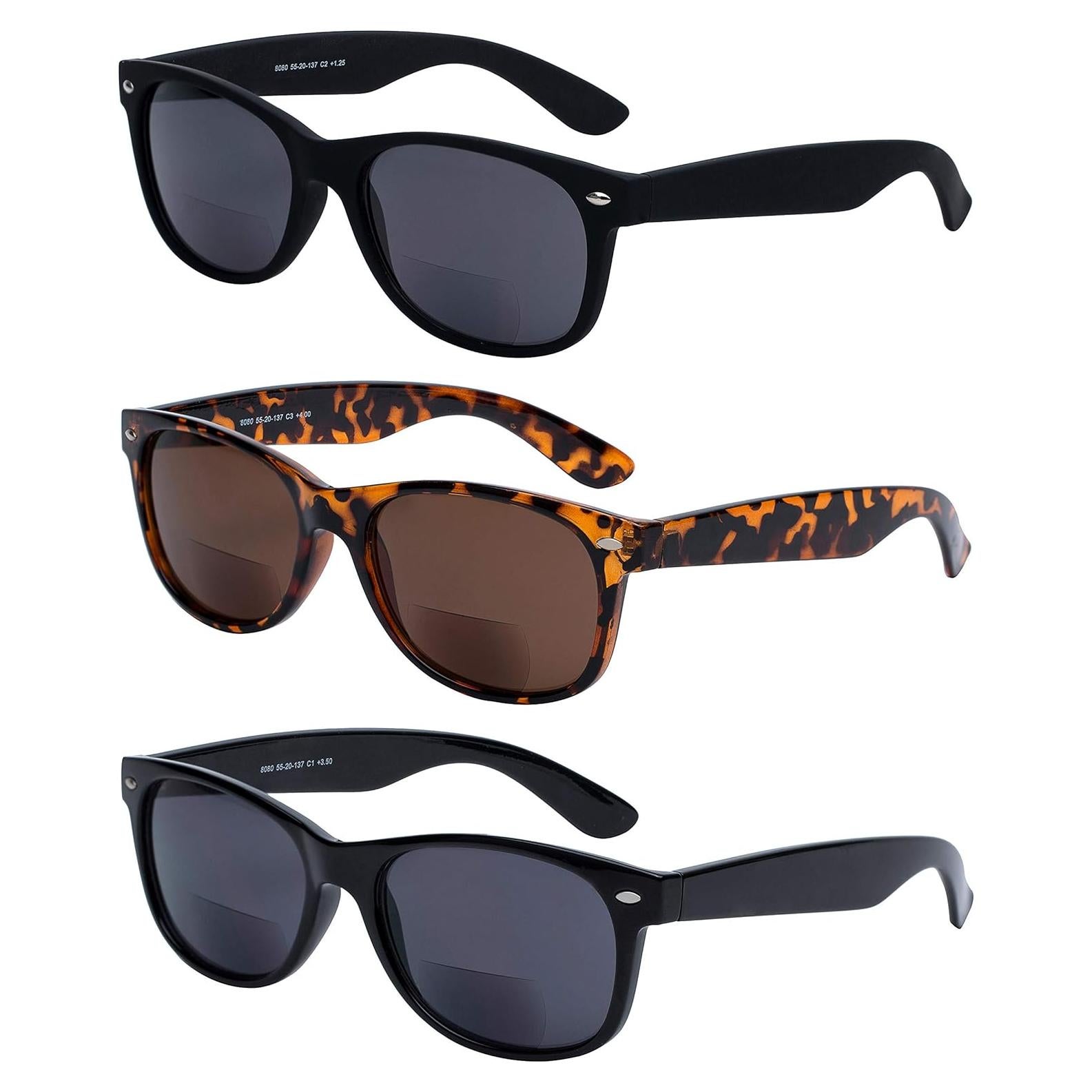 Gafas de sol bifocales Yogo Vision unisex 1.25 UV400