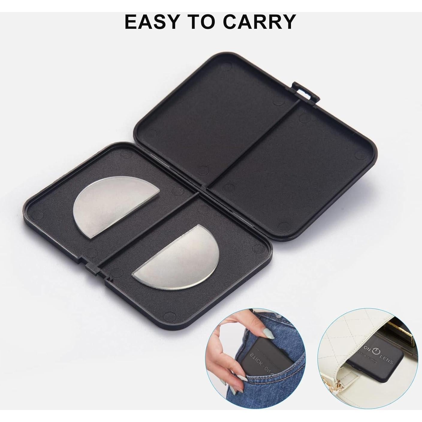 Lentes Bifocales Adhesivos OKH 2 Pares 2.5x para Gafas