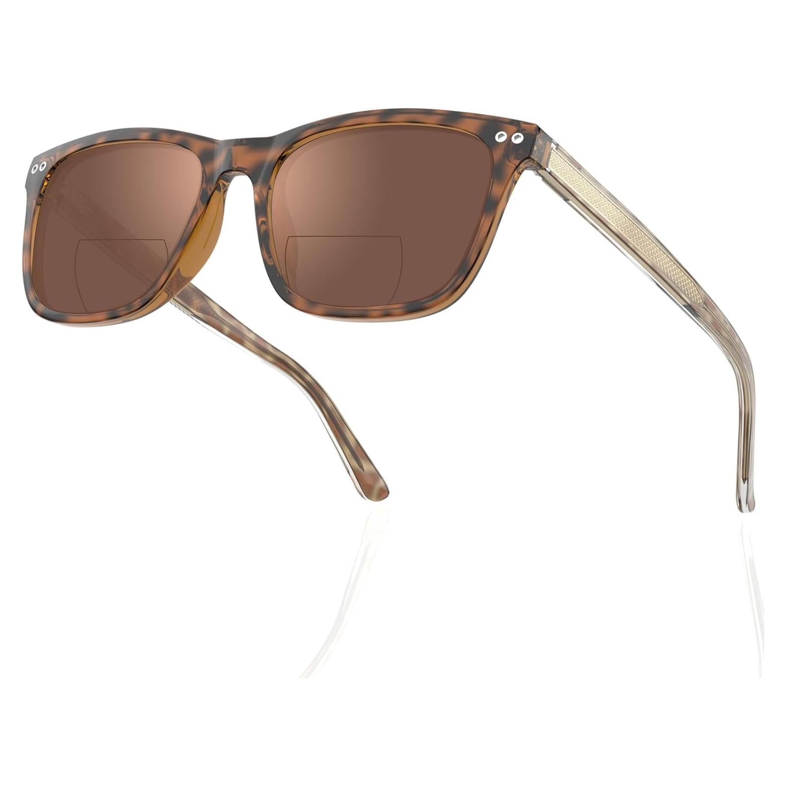 Gafas de sol bifocales Tortuga UV400 para lectura 1.5x
