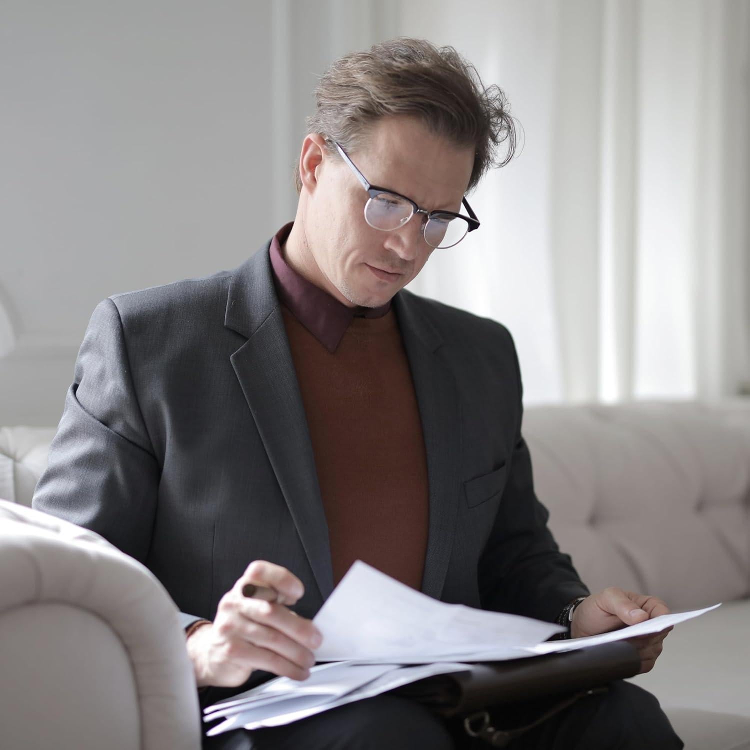 Pack 2 Gafas Bifocales con Filtro Luz Azul - 1.5x