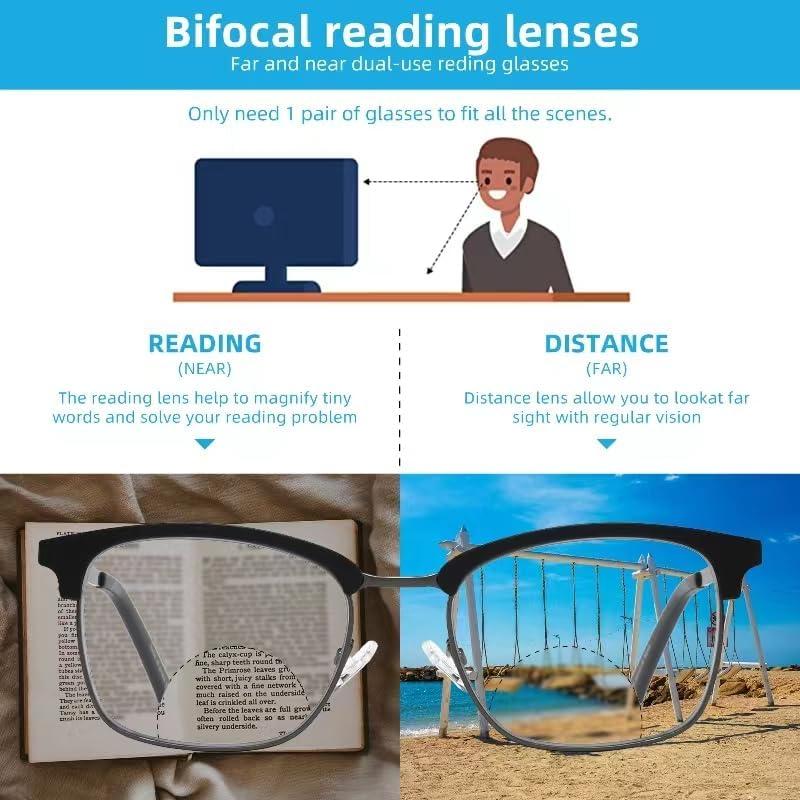 Pack 2 Gafas Bifocales con Filtro Luz Azul - 1.5x