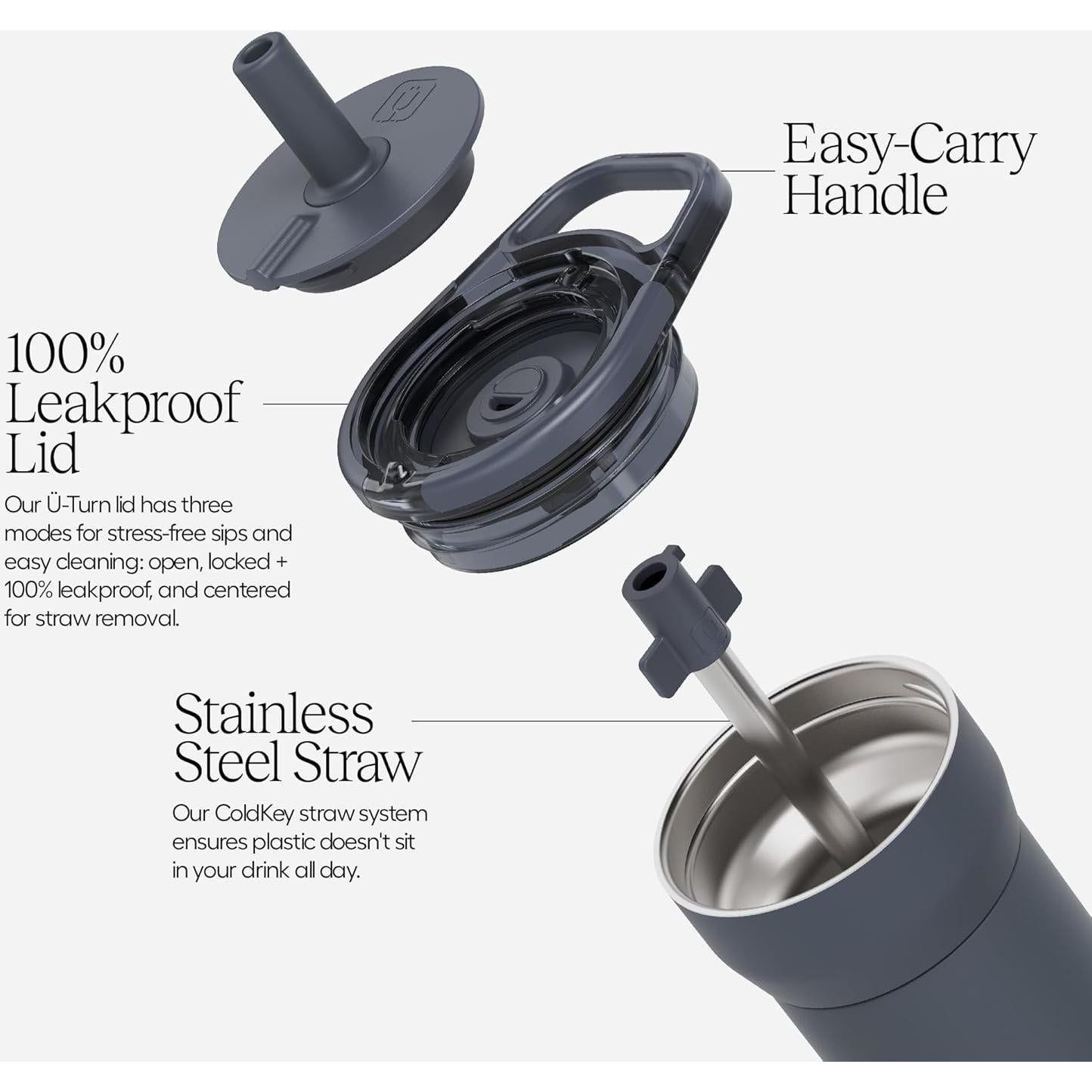 Vaso para Niños BrüMate Leap 12oz Acero Inoxidable Aurora