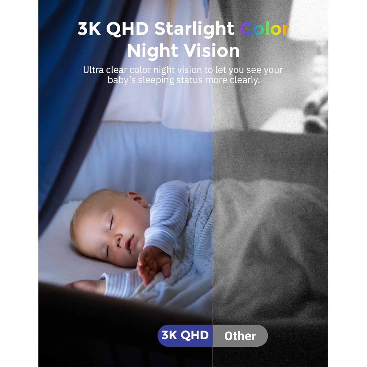 Cámara de Seguridad Hugolog 3K 5MP Interior con IA