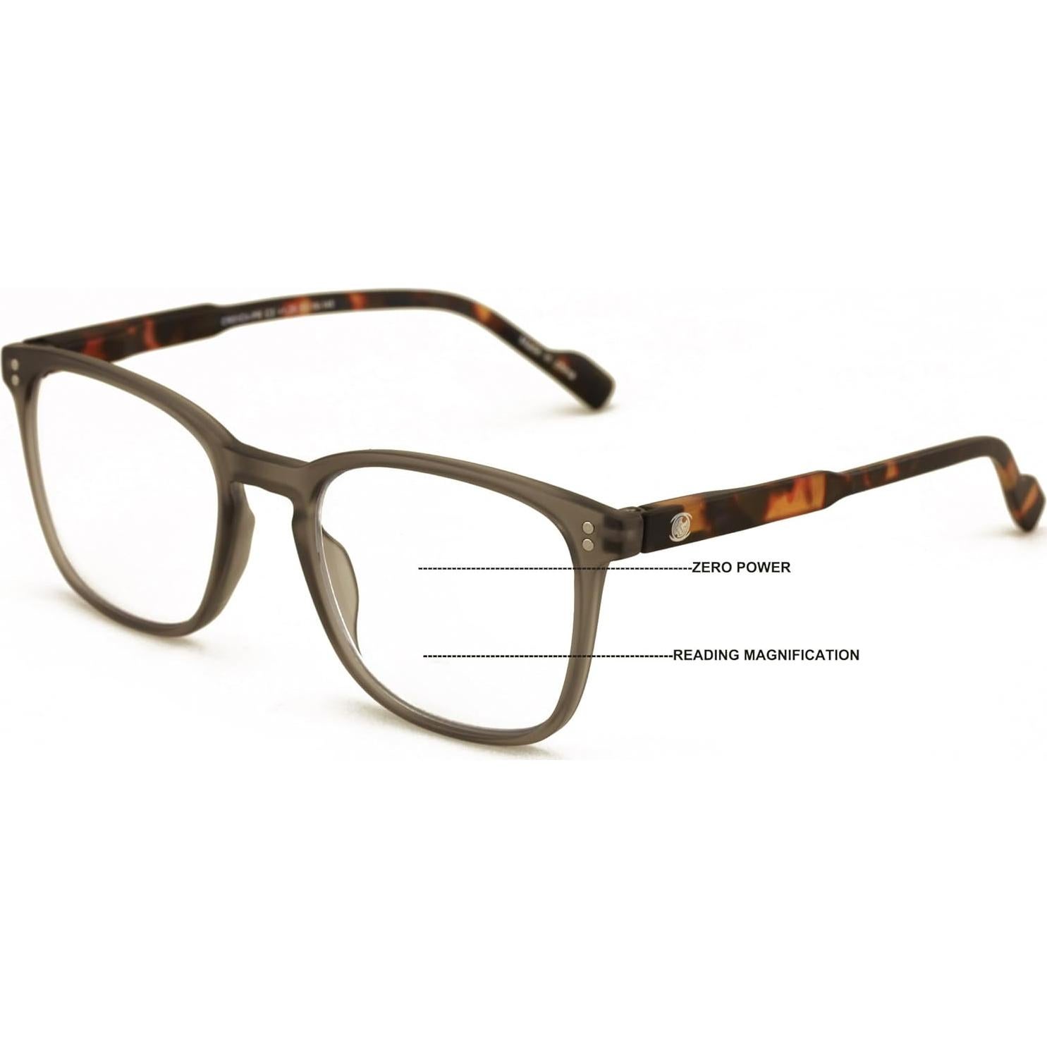 Gafas de lectura bifocal progresivas ligeras para hombres - 2.25x