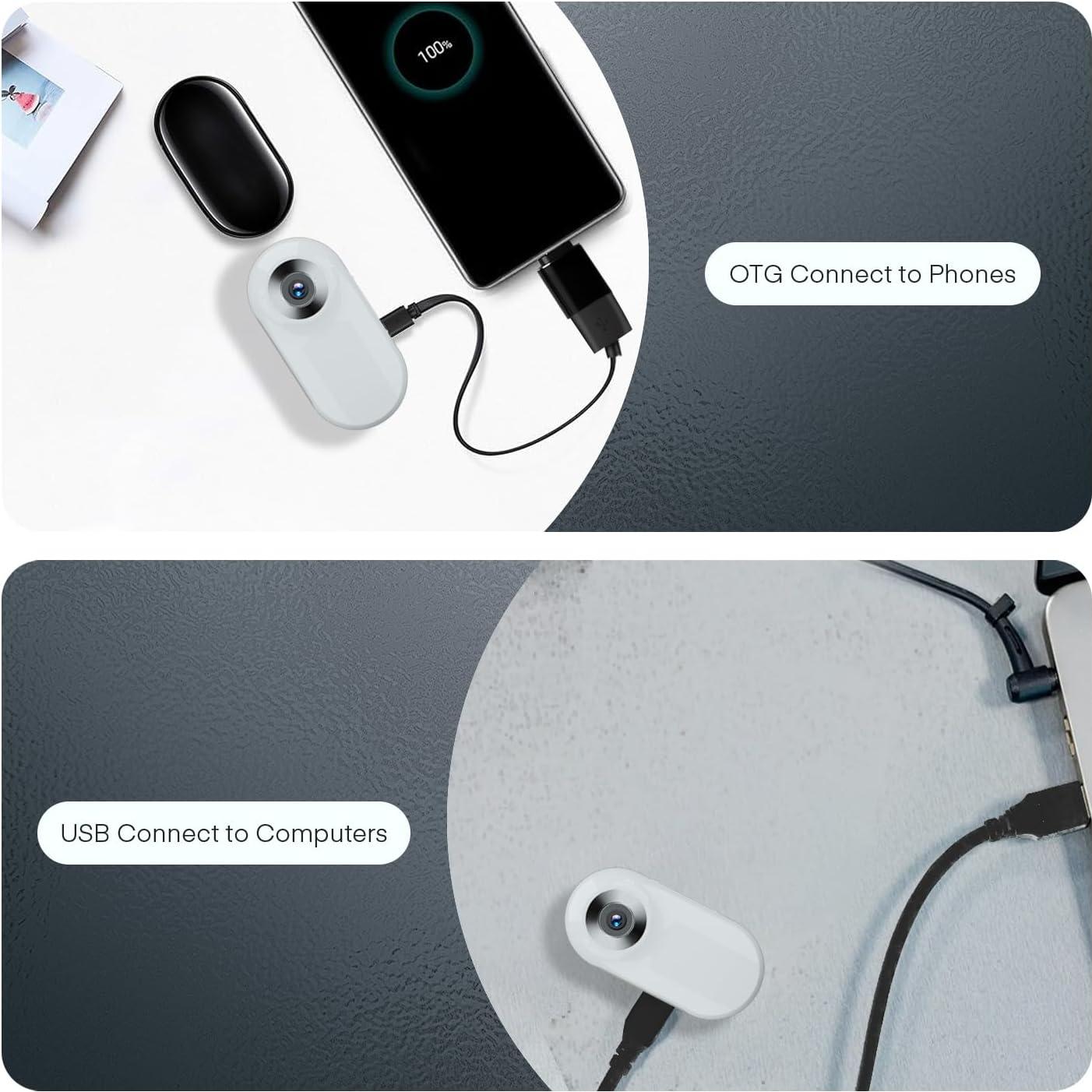 Collar Cámara Mini Pet Baby 128GB 1080P para Gatos y Perros