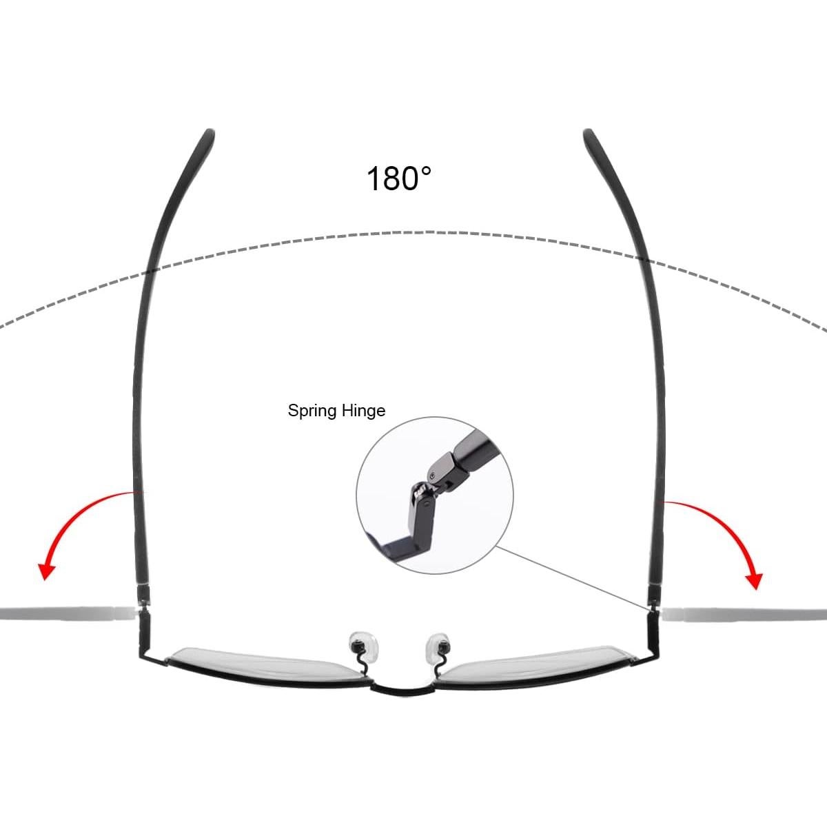 Gafas de lectura progresivas MIRYEA foto-cromáticas UV400