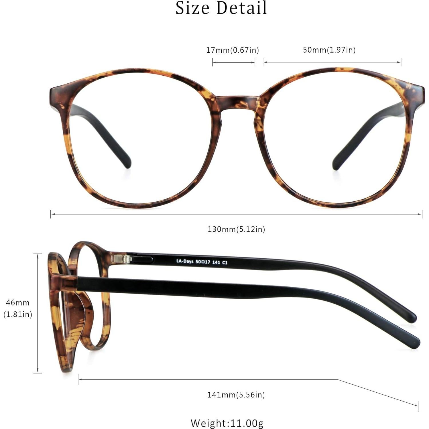 Gafas bloqueadoras luz azul LifeArt modelo Days_C1 unisex