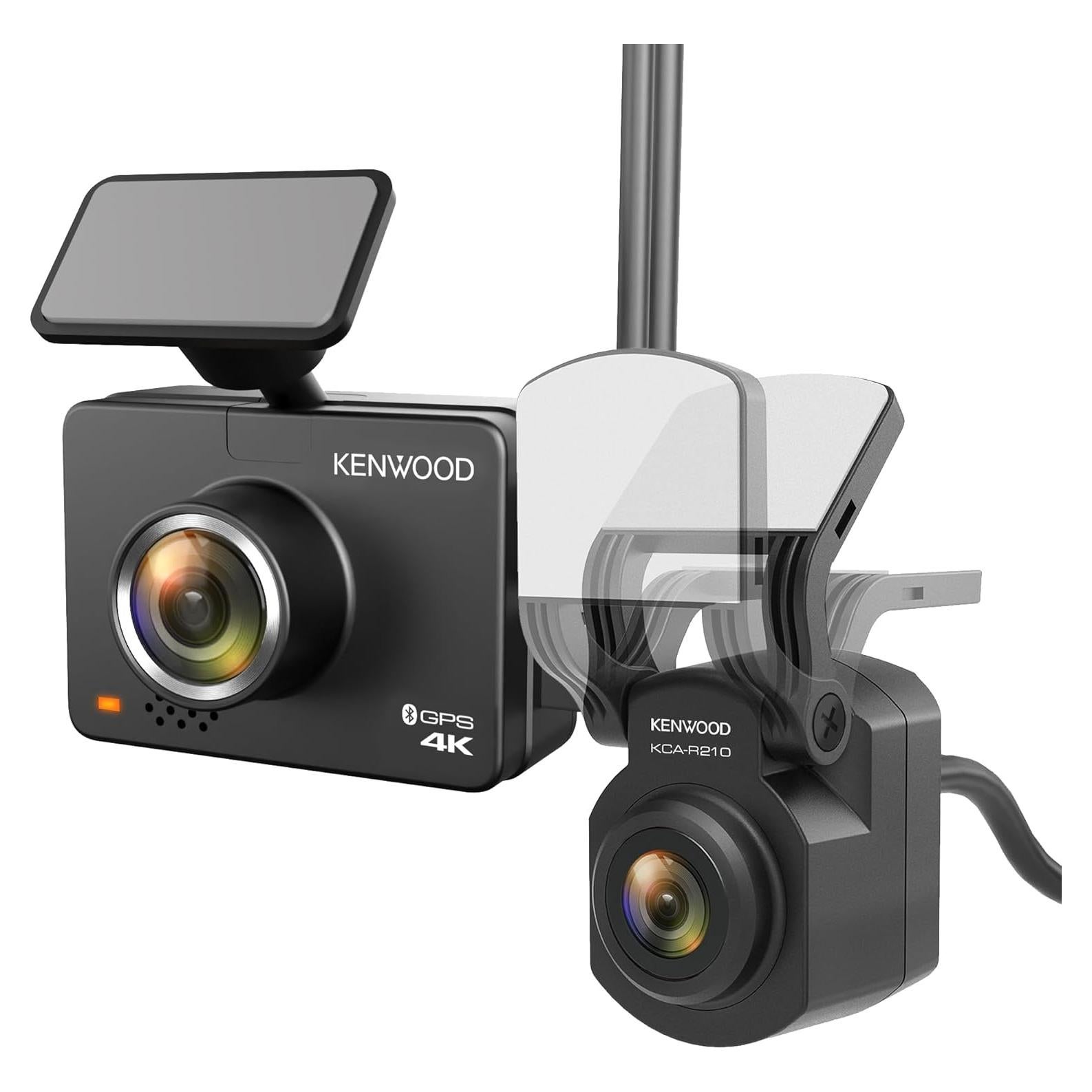 Cámara de Tablero KENWOOD DRV-A610WDP 4K/2K GPS Dual