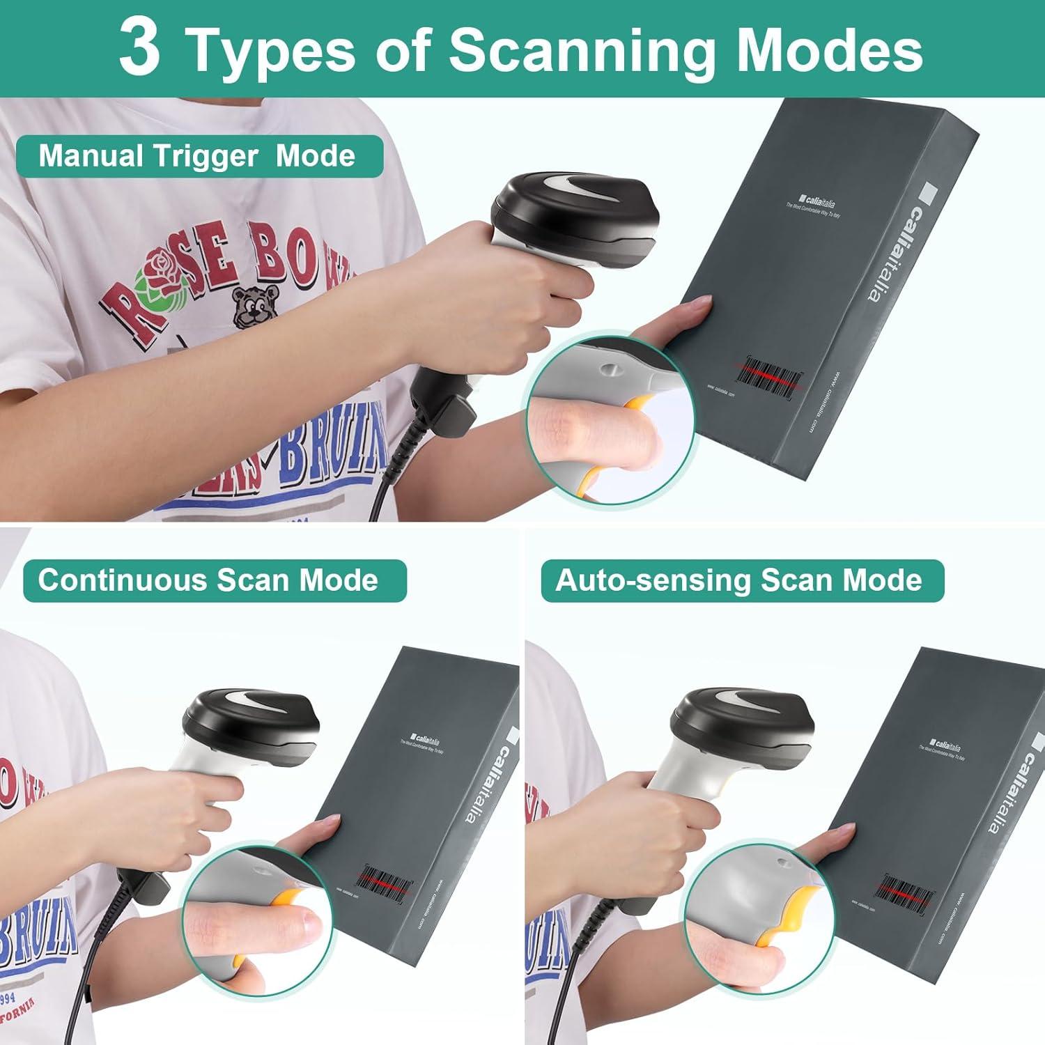 Escáner de Código de Barras ONEWSCAN USB 1D 2D Automático