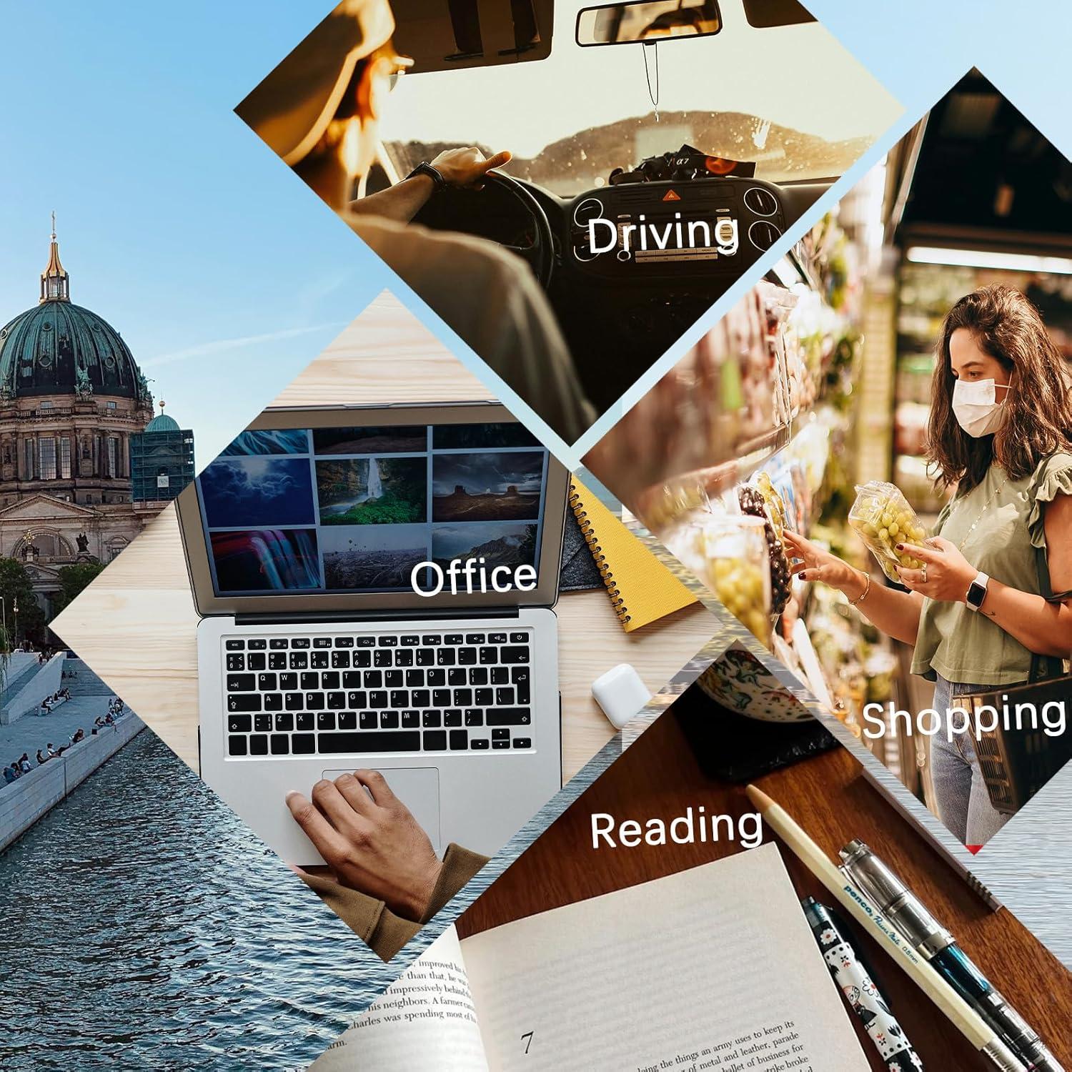 Gafas de lectura progresivas K.LAVER 3.0x anti-UV400