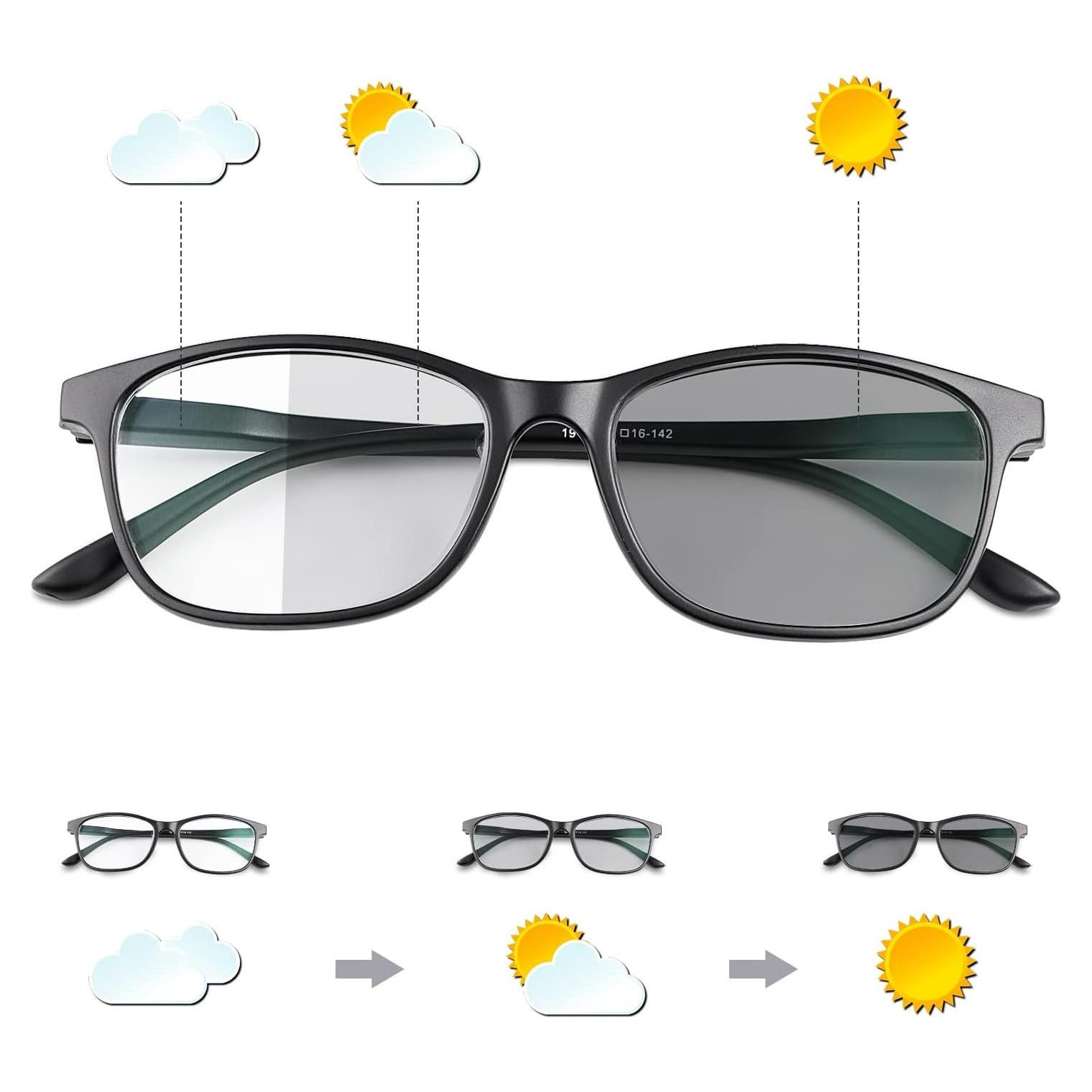 Gafas Fotoquímicas para Miopía Unisex - Modelo MIRYEA