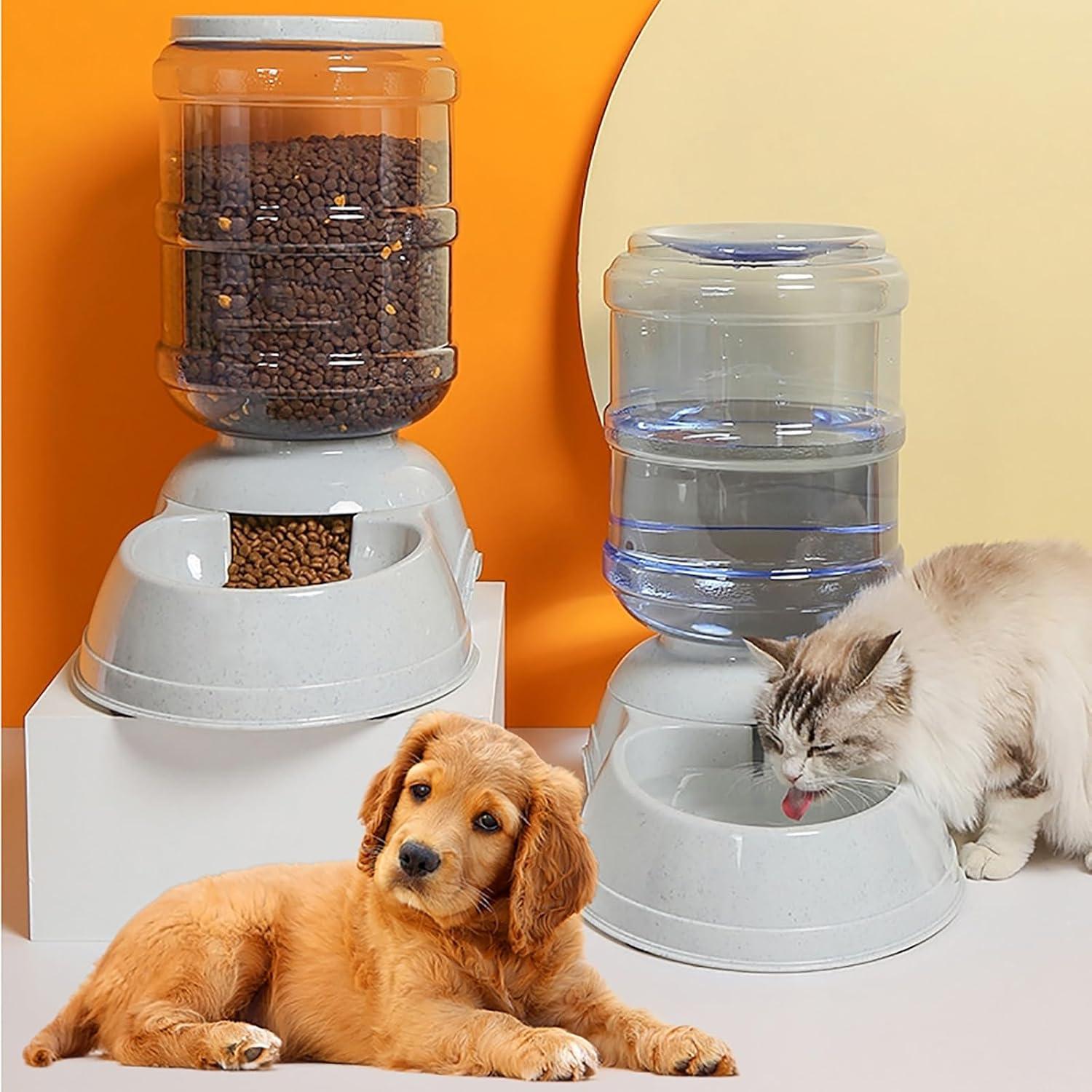 Comedero Automático Leptzoa 11.36L para Perros y Gatos