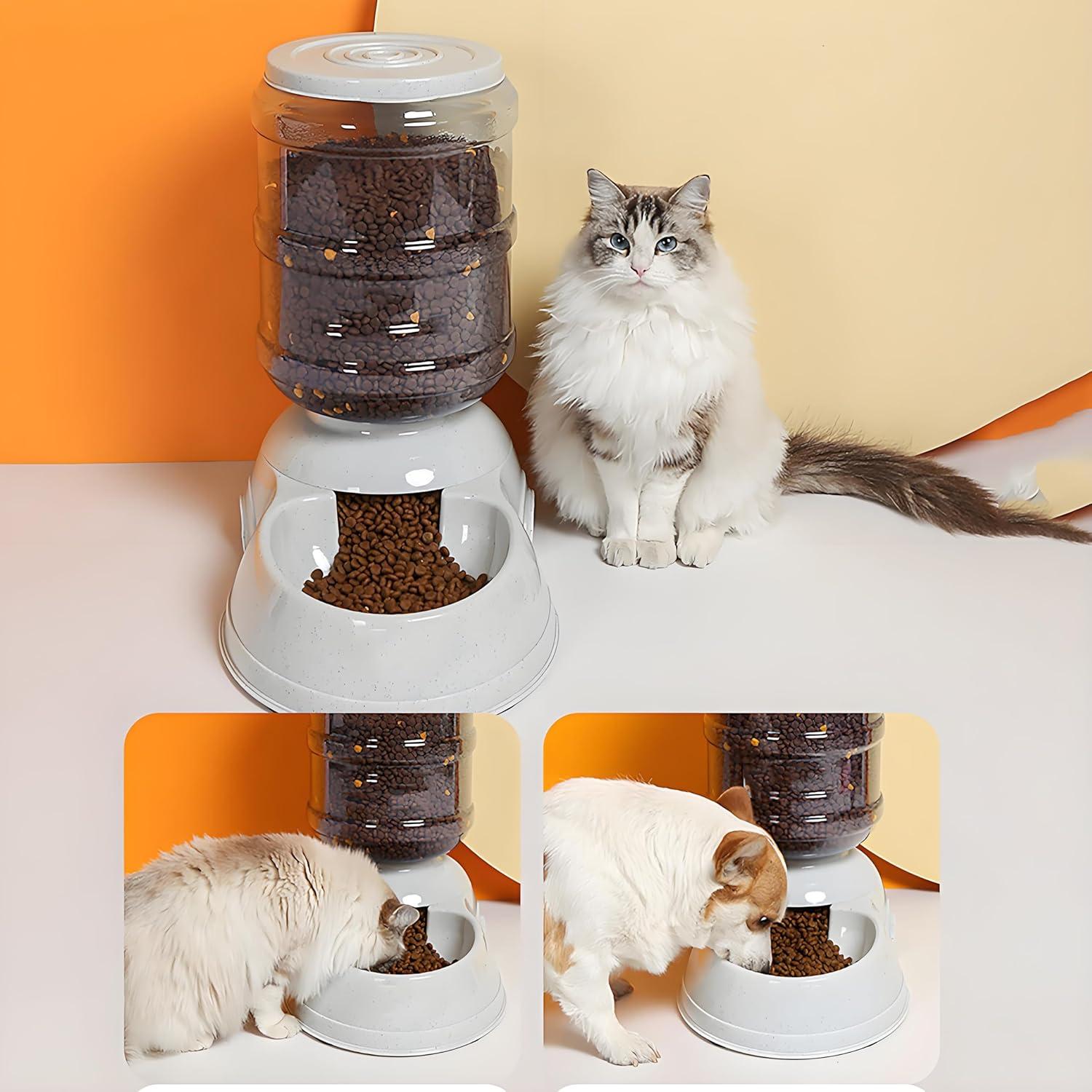 Comedero Automático Leptzoa 11.36L para Perros y Gatos