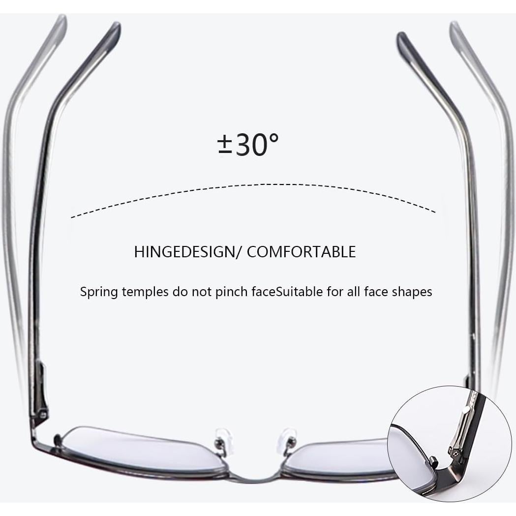 Gafas de Sol Photochromic YIMI -3.0 UV400 Anti Luz Azul