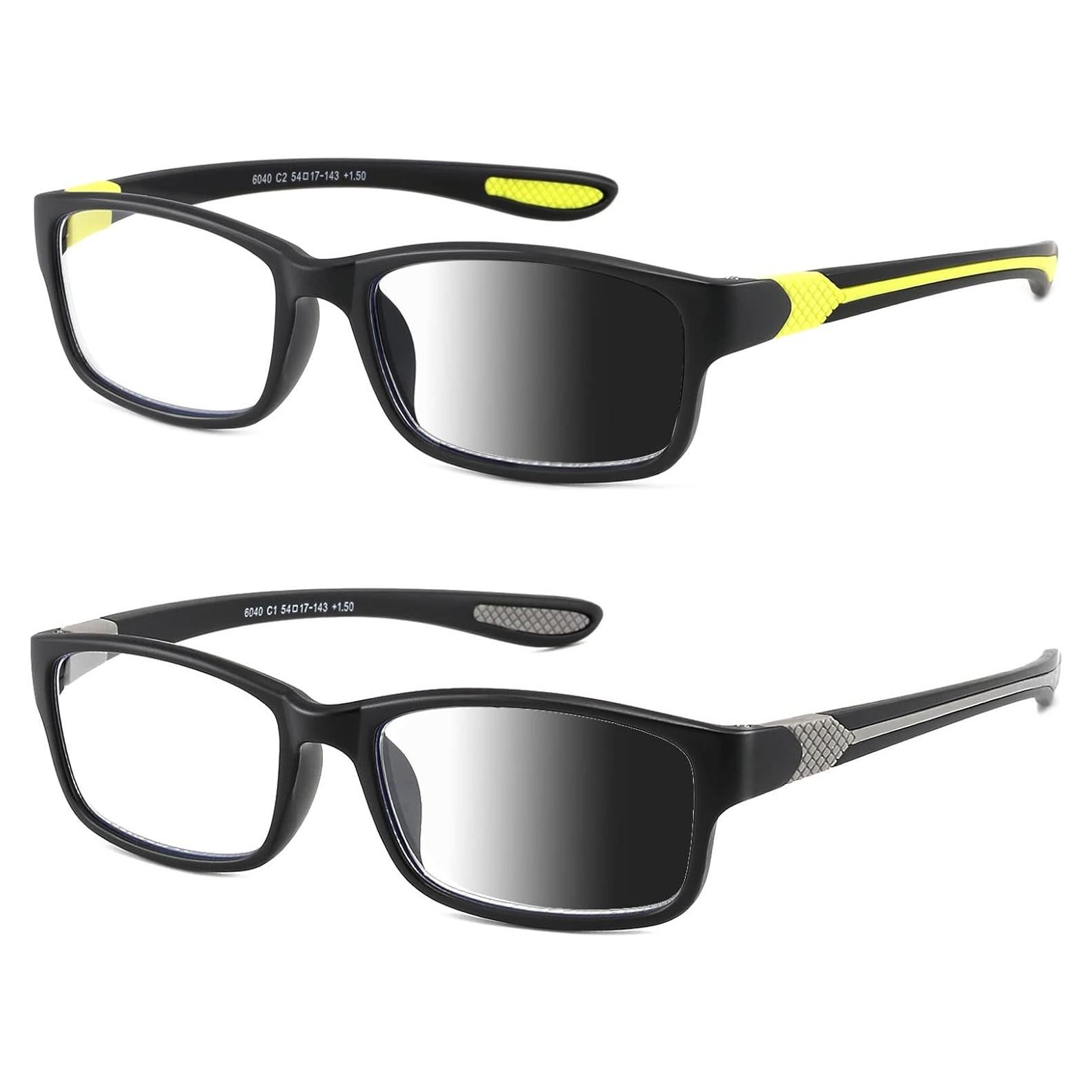 Gafas de lectura fotoquímicas Sunamoy +2.5 Dioptrías con luz azul