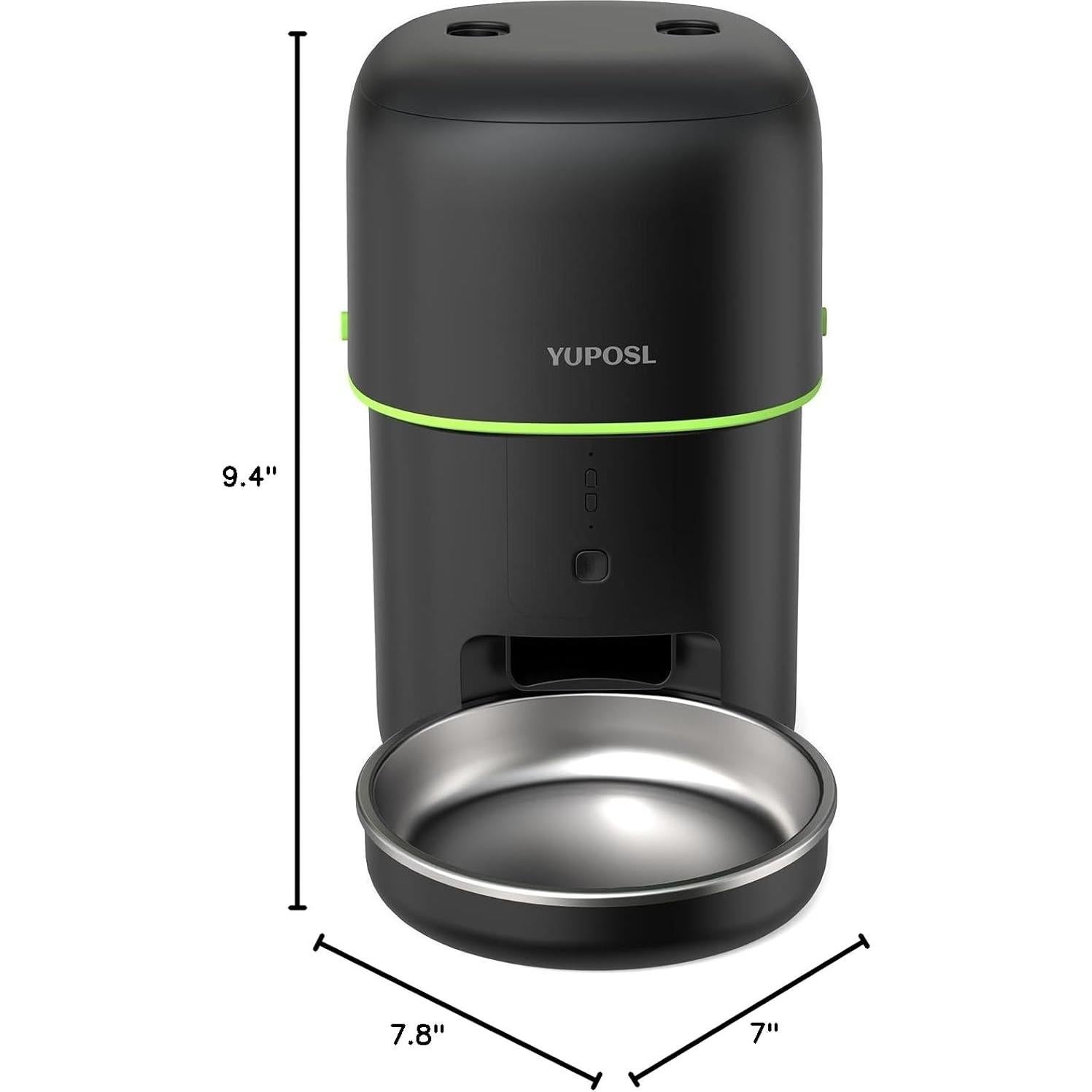 Dispensador Automático de Comida para Gatos Yuposl 2L WiFi