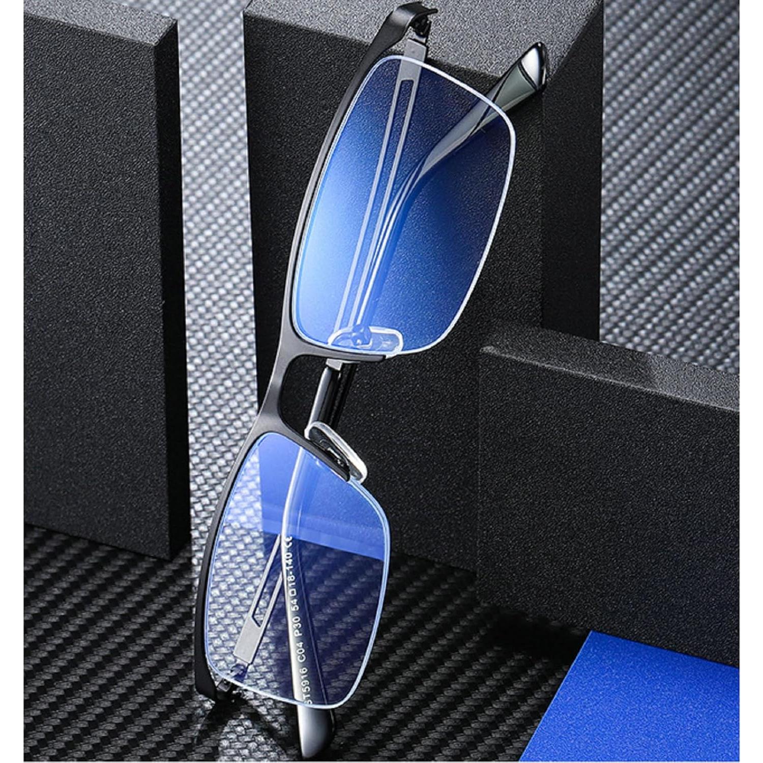 Gafas de Lectura Bifocales MINCL Cuadradas UV400 Hombres