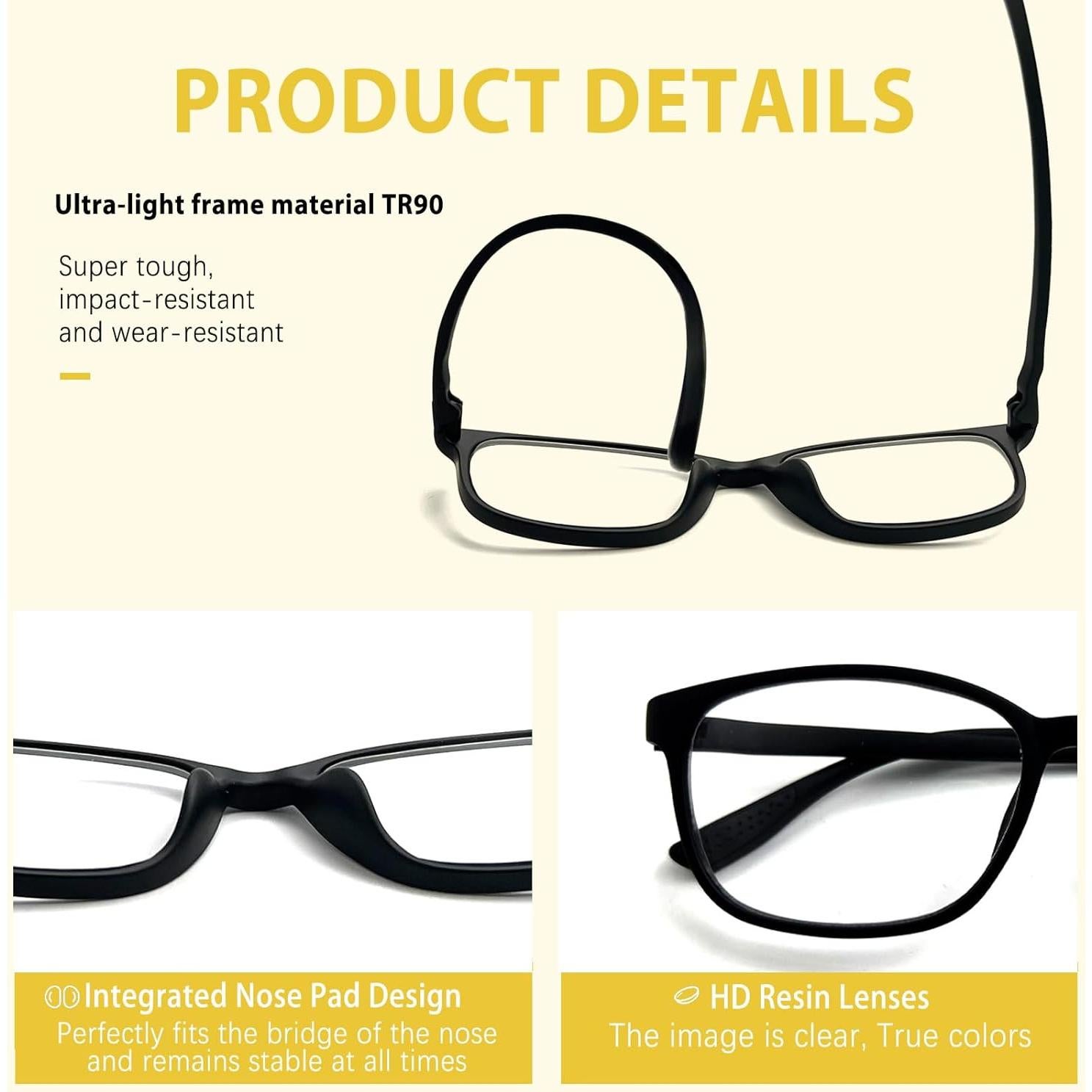 Gafas de sol progresivas TR90 multifocales para hombres y mujeres