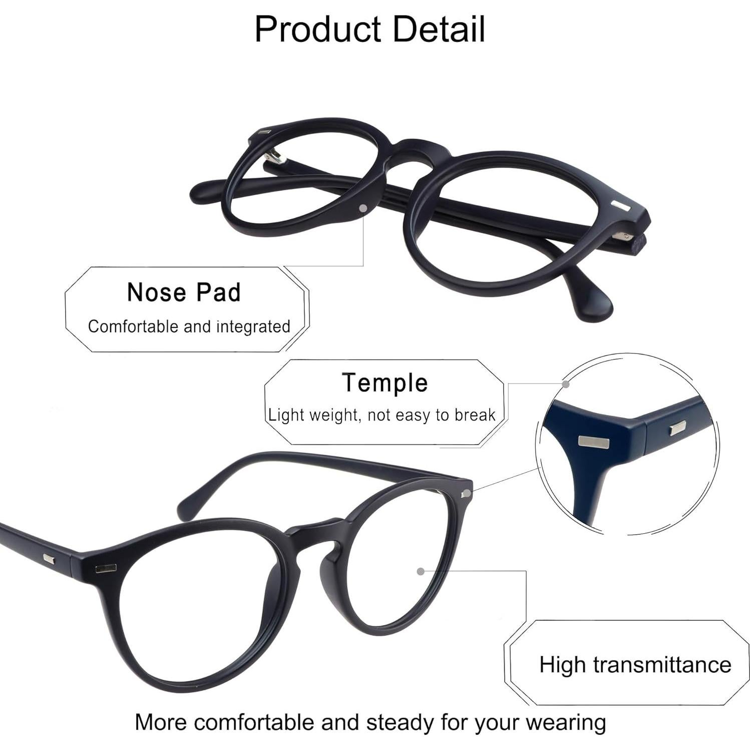 Gafas Bifocales YEIN Grises +0.75/+3.25 para Lectura