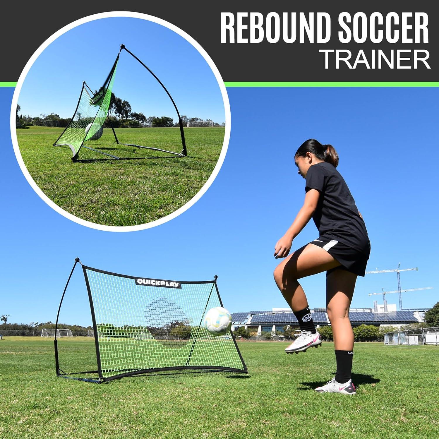 Rebotador de Fútbol QUICKPLAY Tekkers 5x3' Portátil