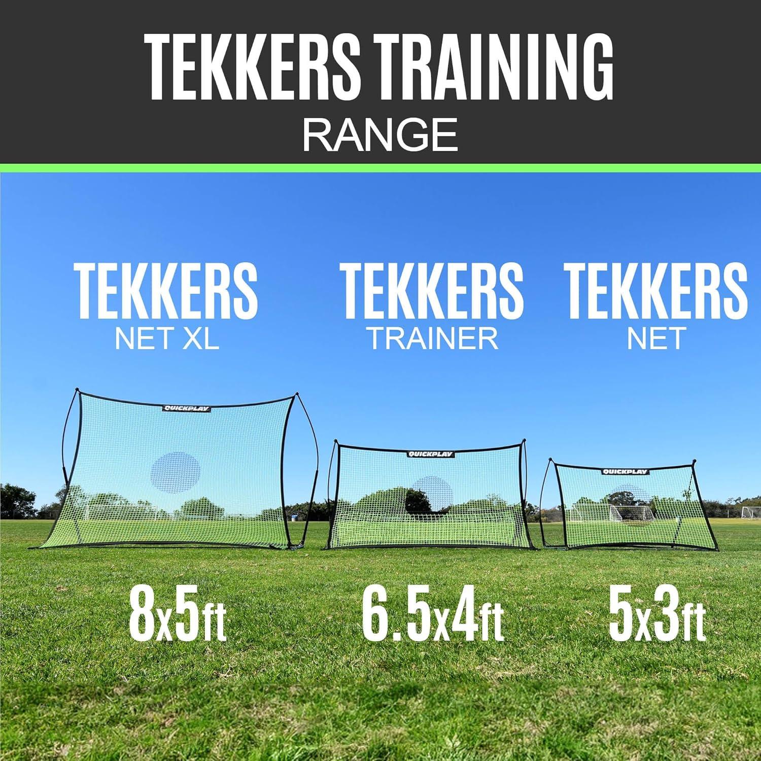 Rebotador de Fútbol QUICKPLAY Tekkers 5x3' Portátil