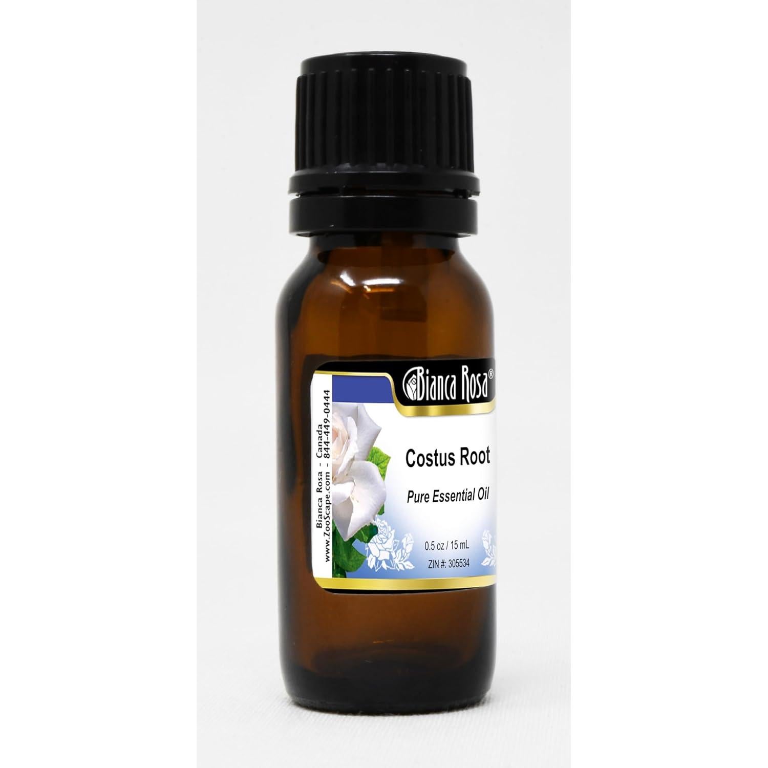 Aceite Esencial Puro Raíz de Costus Bianca Rosa 14.79 ml