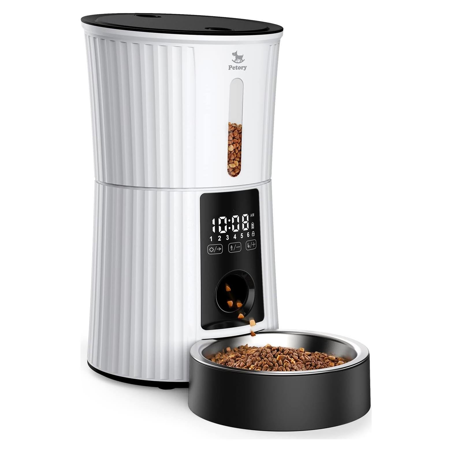 Dispensador Automático de Comida Petory F01 4L Programable