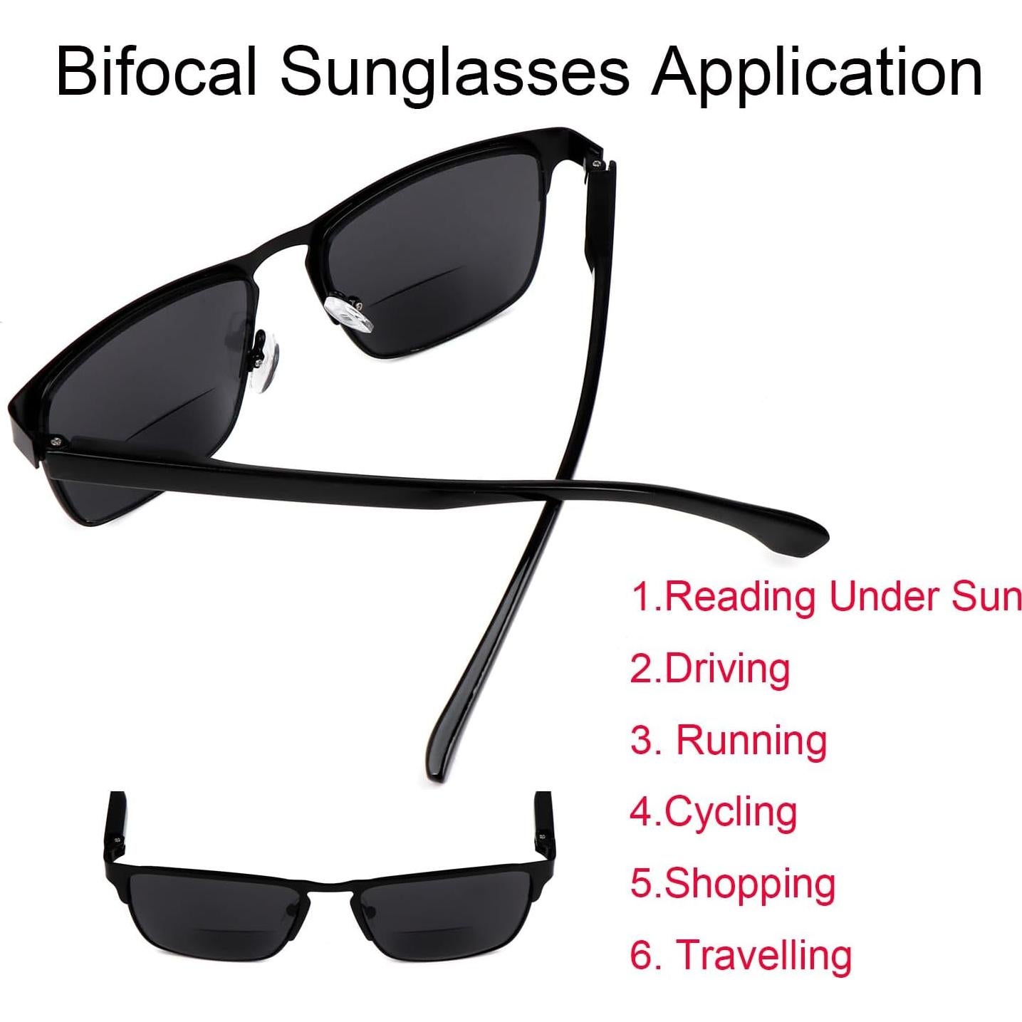 3 Pares de Gafas Bifocales de Sol Ysorriso con Estuche