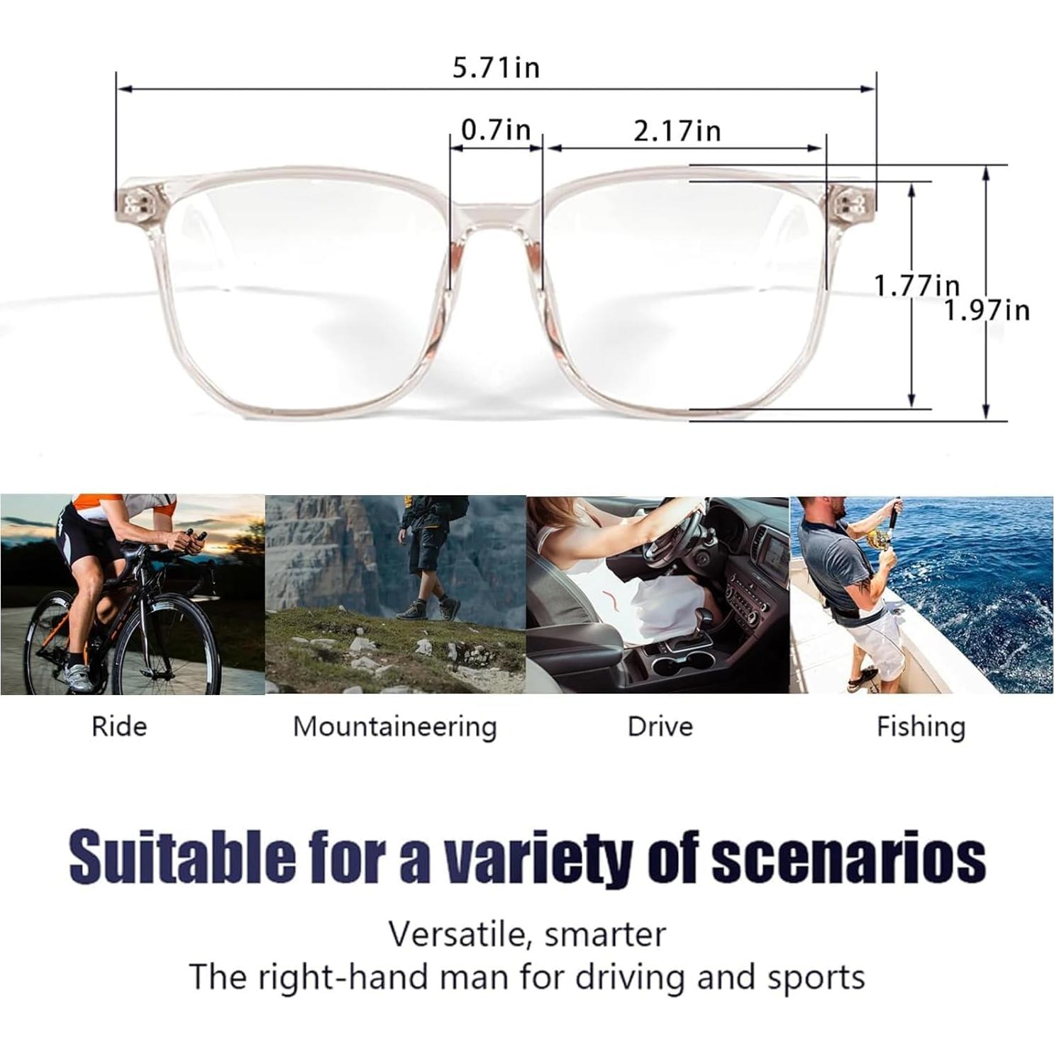 Gafas Inteligentes Genérico Rosa con Altavoces Bluetooth