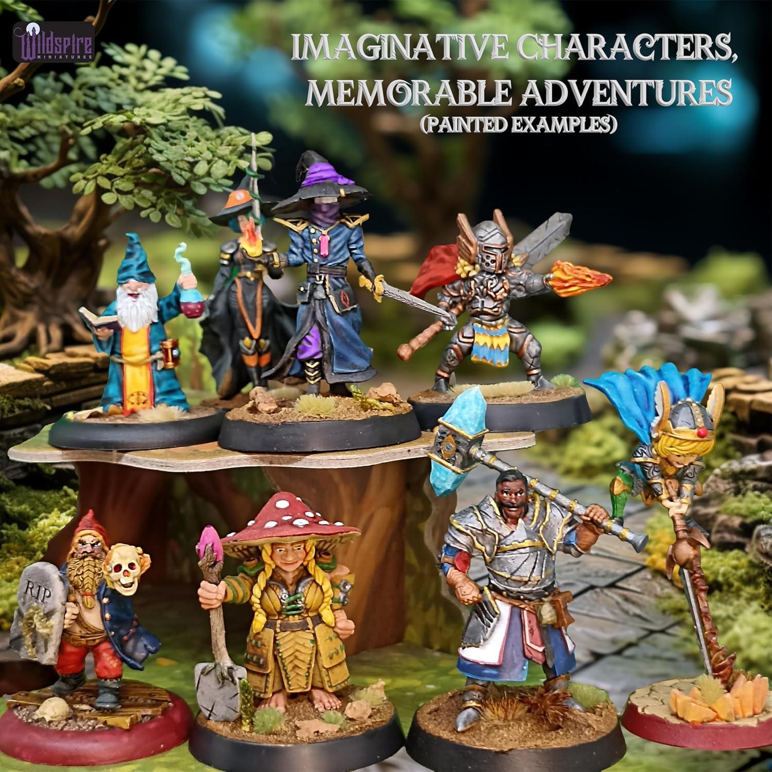 Miniaturas D&D 36 Piezas Wildspire - Espadas Mágicas y Objetos Encantados