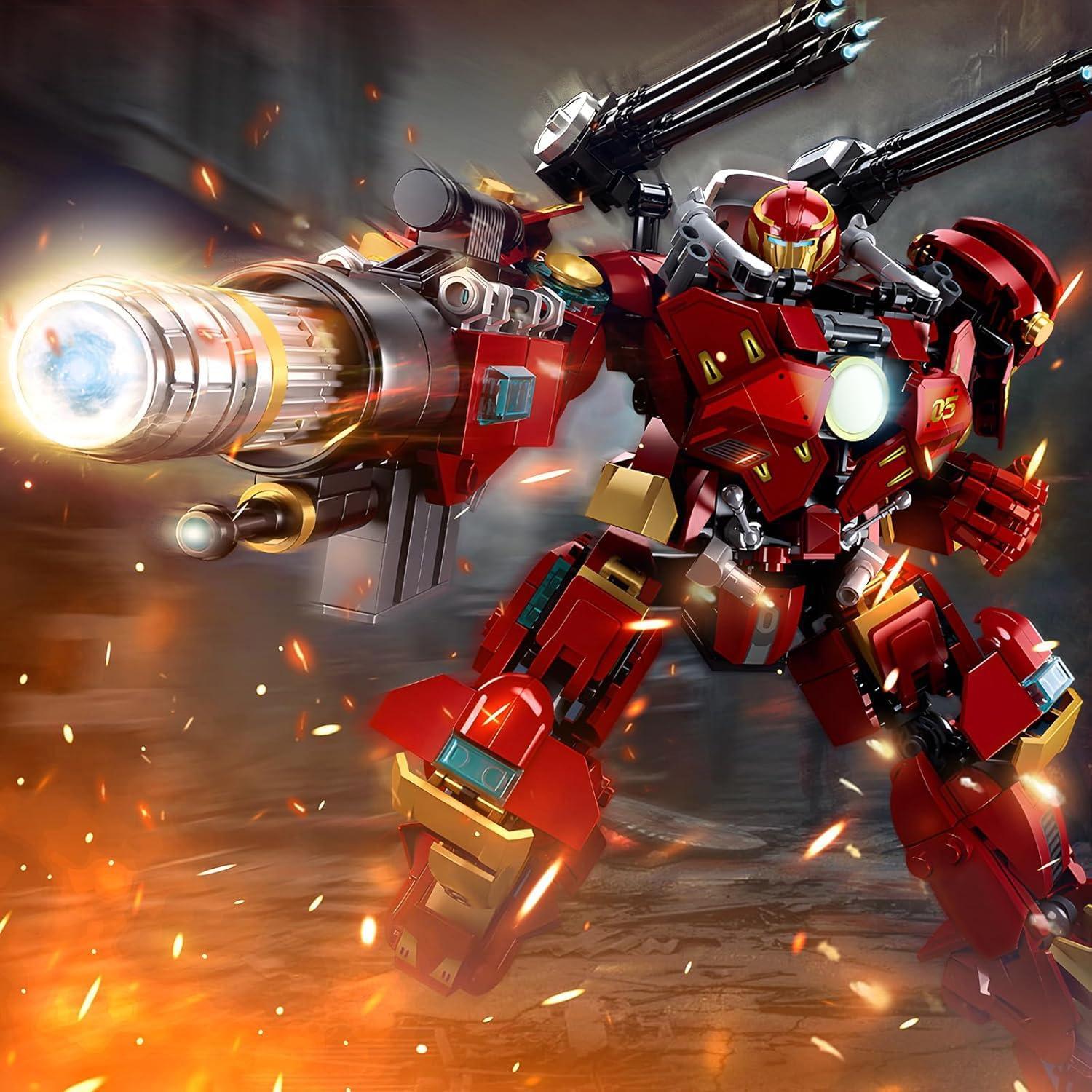 Juego de Bloques Robot Mech Transformador HIGH GODO 588 Piezas