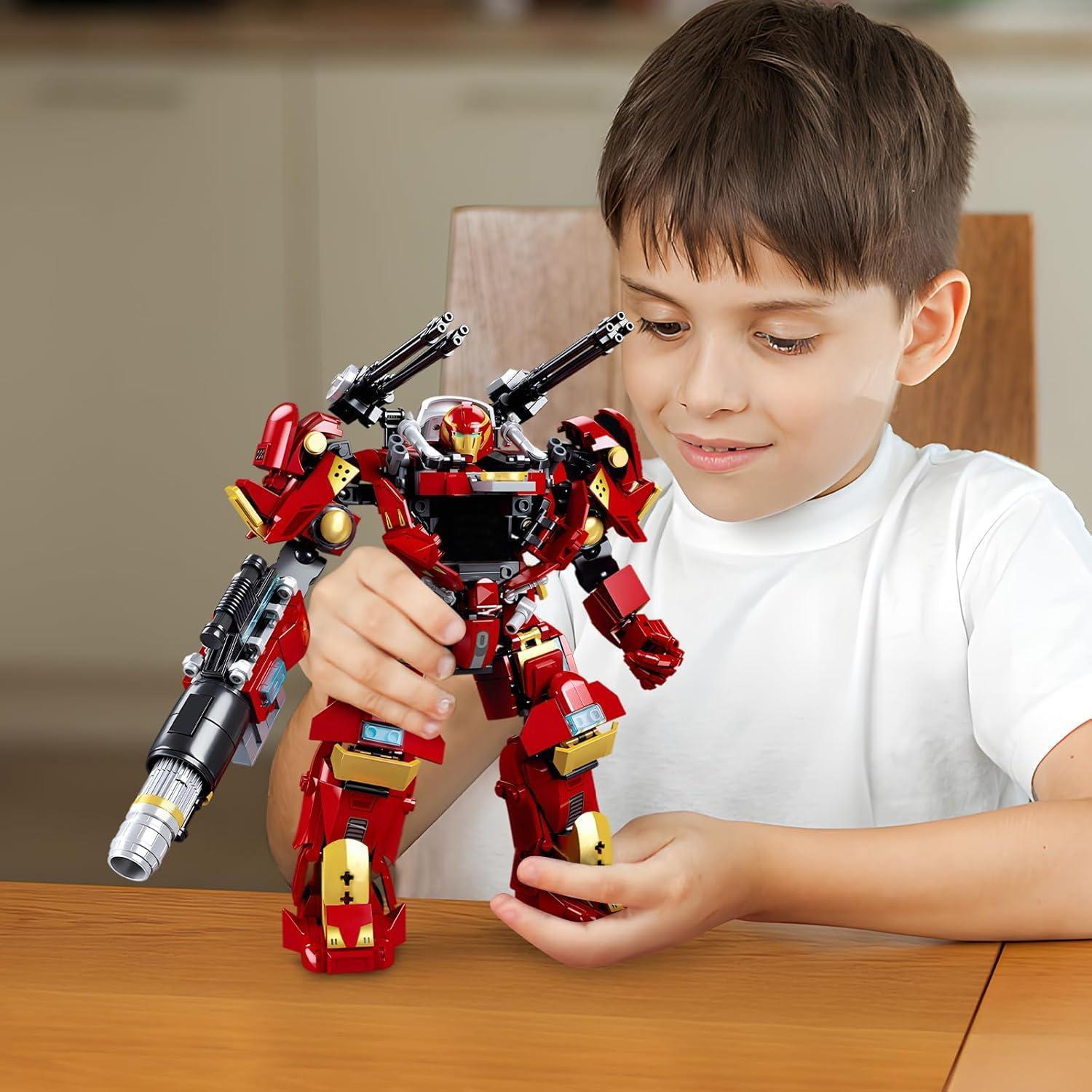 Juego de Bloques Robot Mech Transformador HIGH GODO 588 Piezas